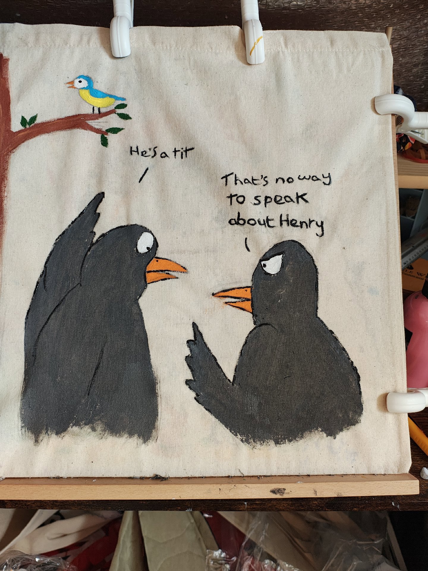 Hand painted tote bags, Unbranded, One Size, New condition — preloved on SilentSale®
