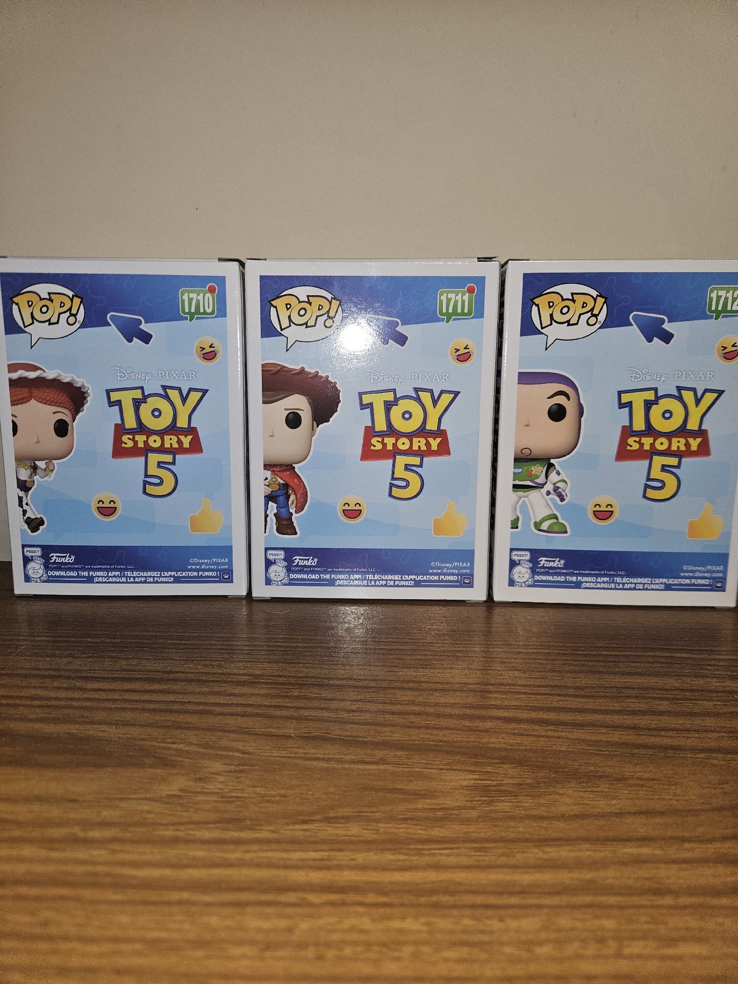 Funko Pop Toy Story 5 Jessie, Woody & Buzz Lightyear Figures Set, Funko, 50 cm, New condition — preloved on SilentSale®