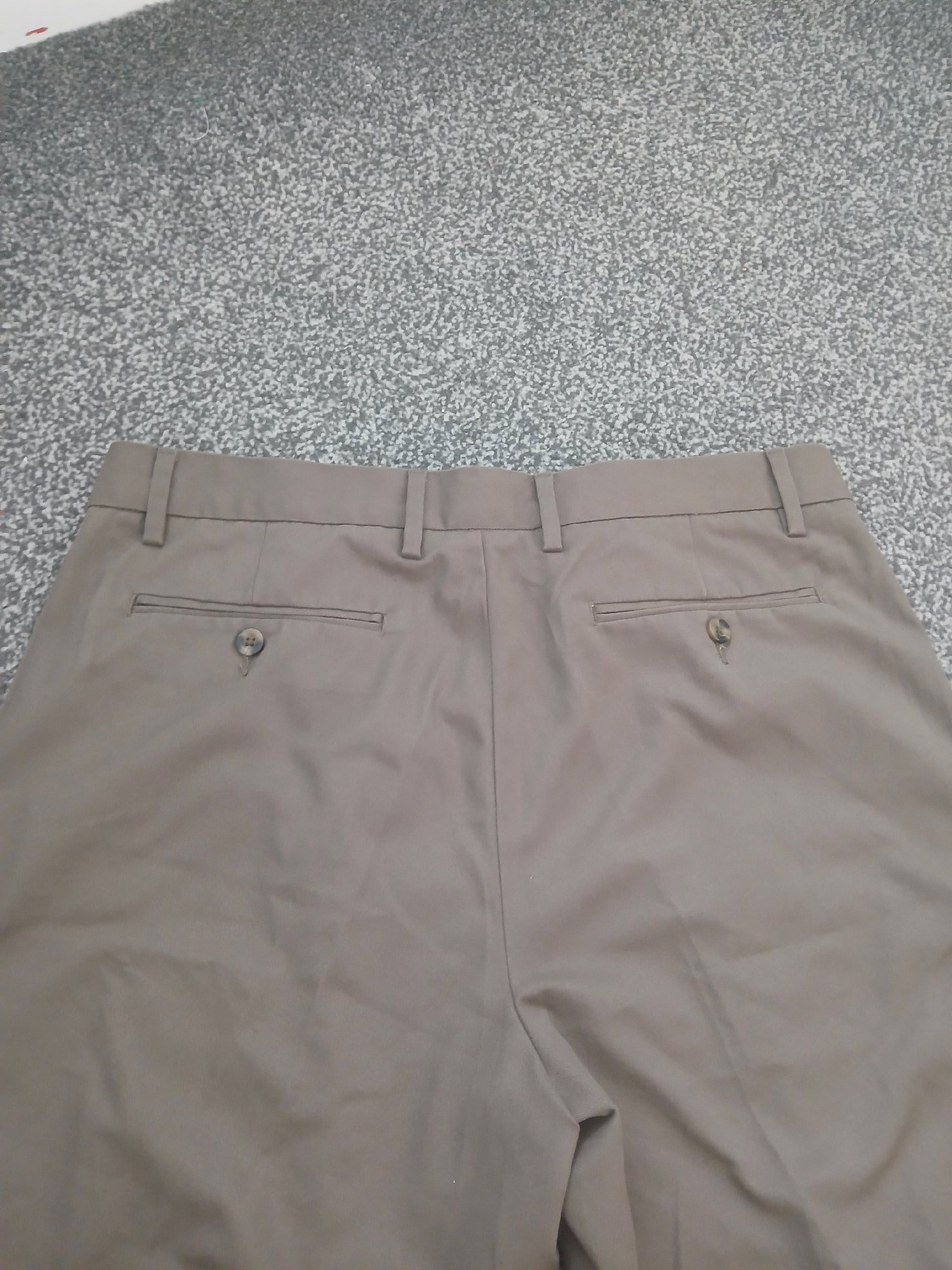 Men’s Amazon Essentials chino trousers in size 35W x 28L., Amazon Essentials, 35W x 28L, New condition — preloved on SilentSale®