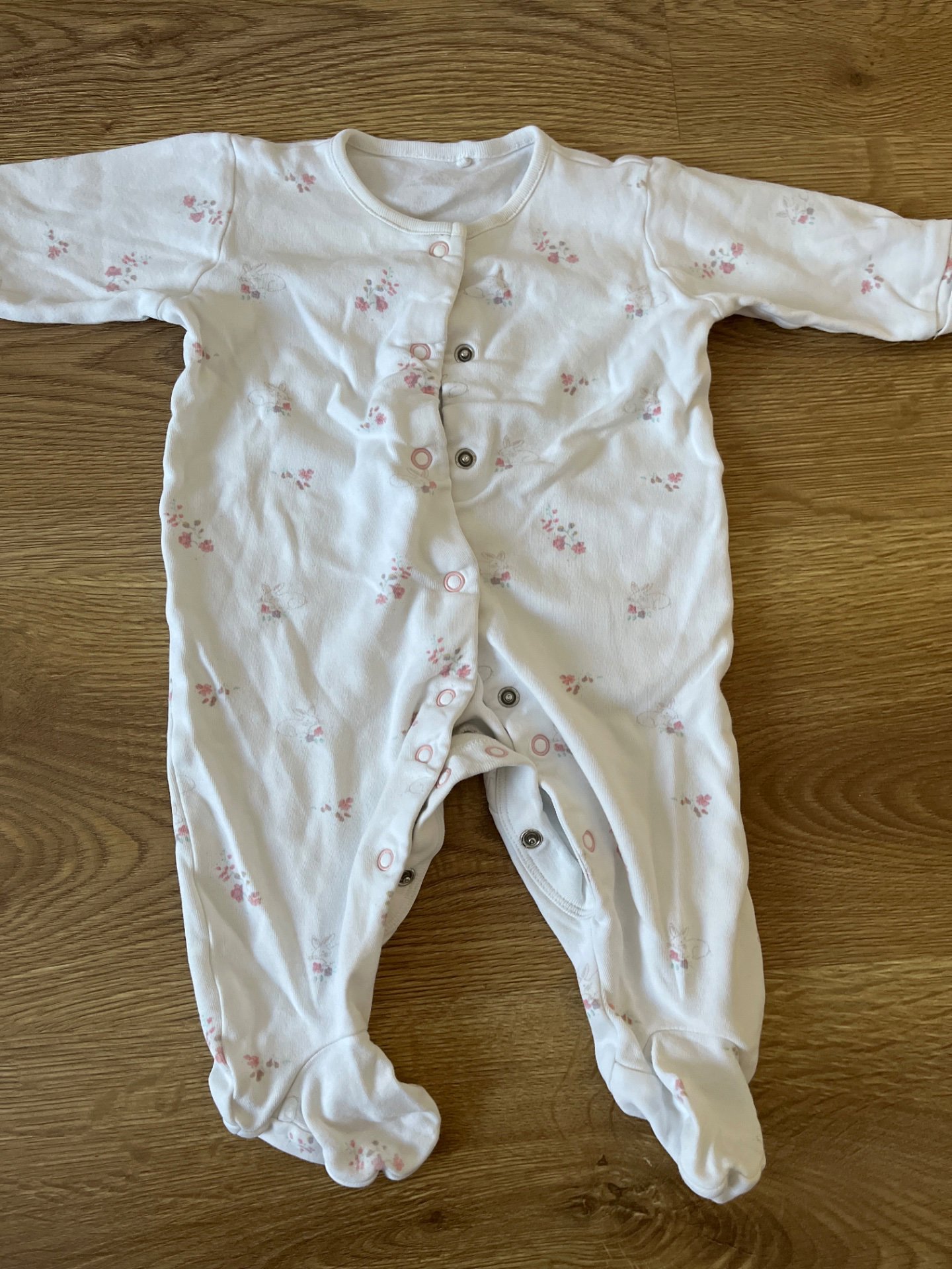 Next Baby Girls' Sleepsuits Set of 4, Next, 3-6M, Excellent condition — preloved on SilentSale®