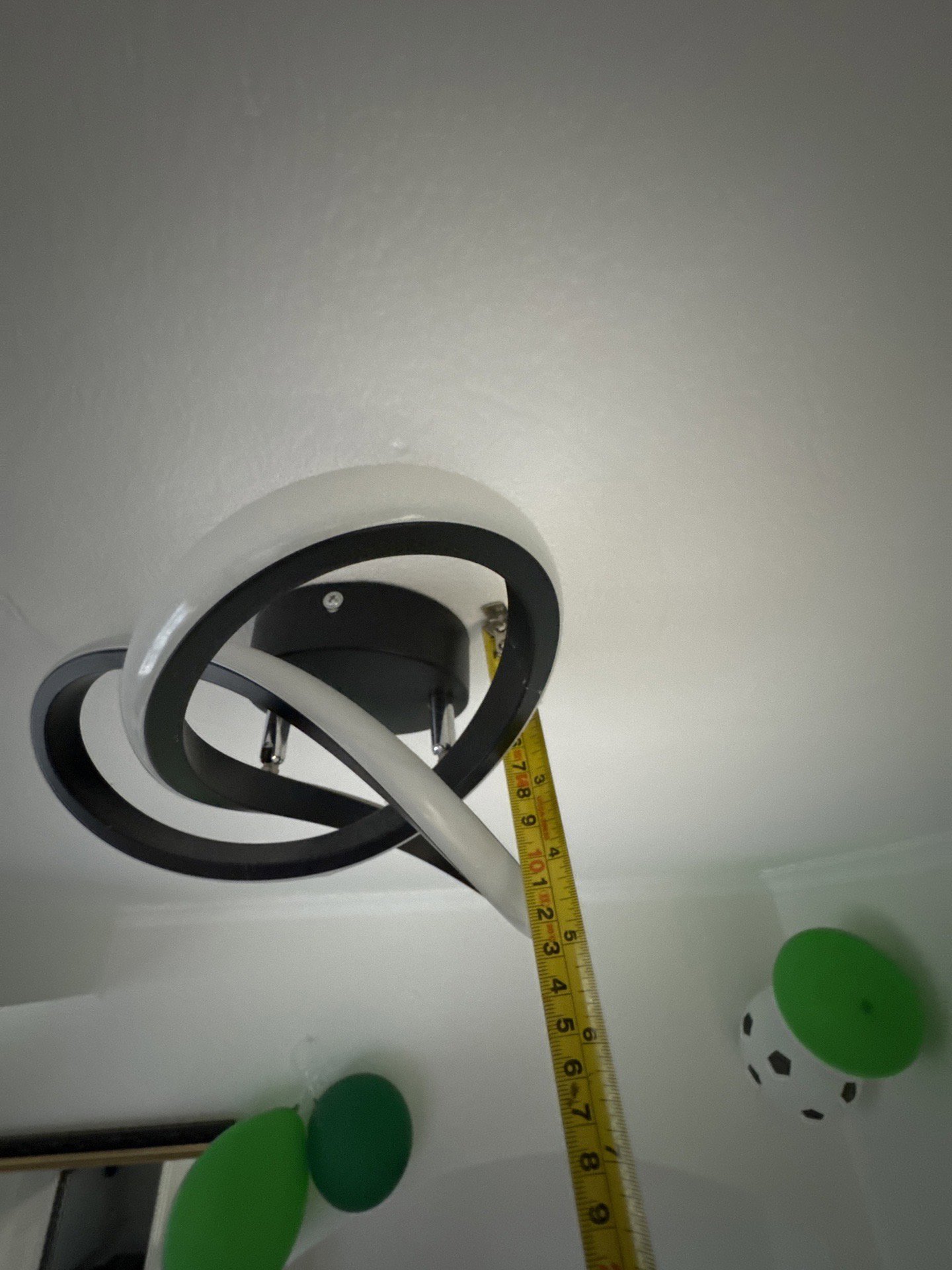 Modern Black and Silver LED 30W Ceiling  Light Fixture, Unbranded, One Size, Excellent condition — preloved on SilentSale®