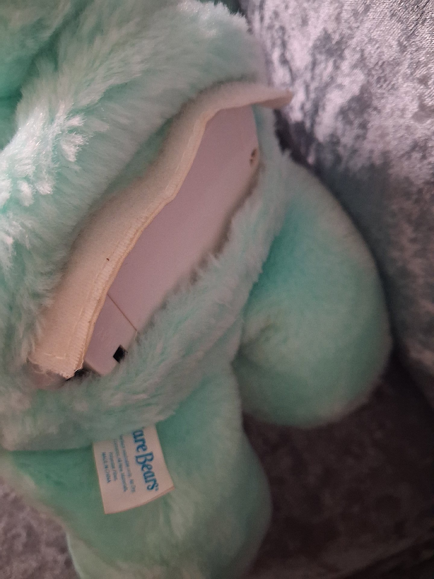 'WISH BEAR' Care Bears Plush Soft Toy Green Bear with Rainbow Heart, Care Bears, One Size, Good condition — preloved on SilentSale®