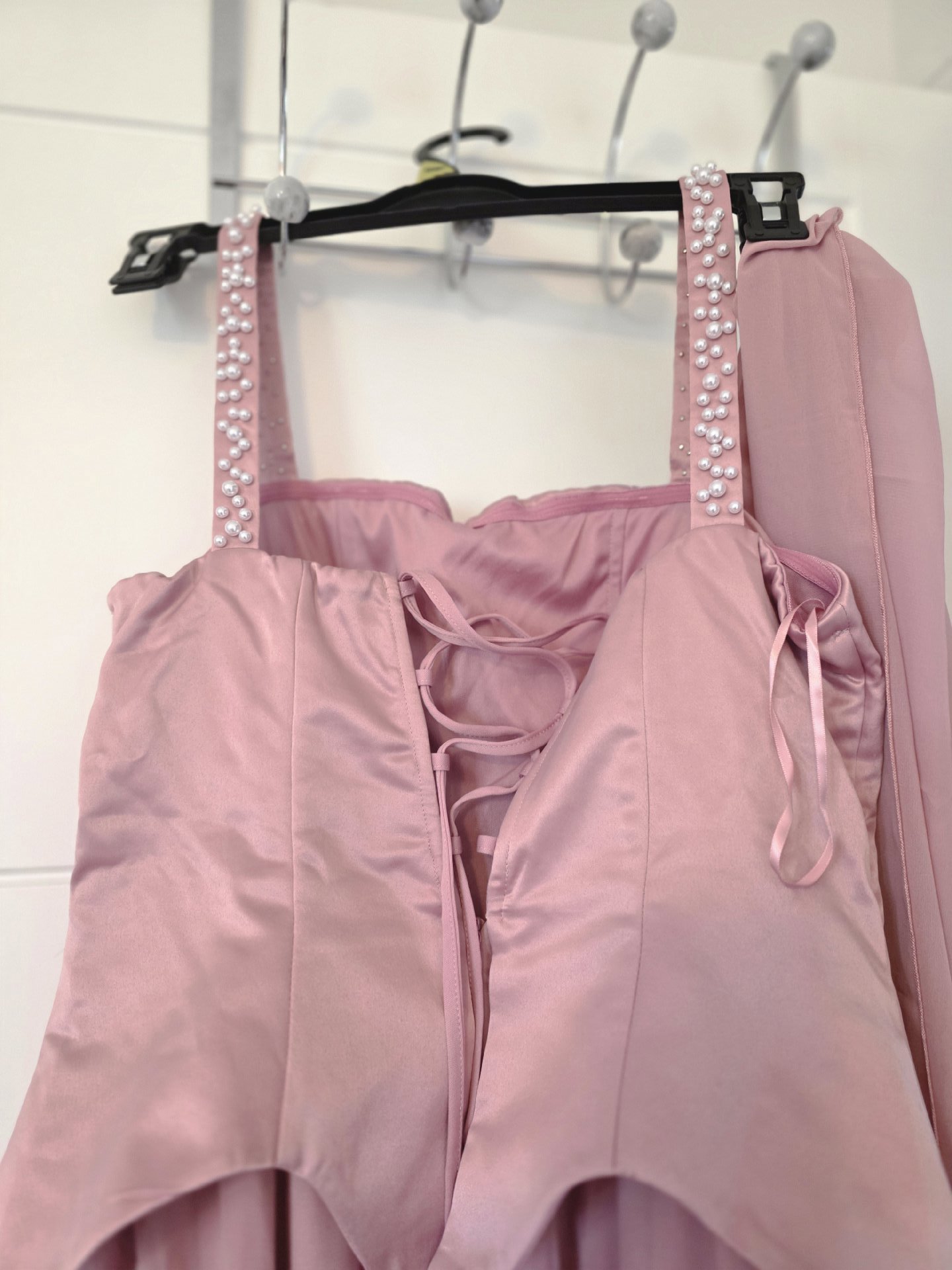 Faeriesty Elegant Women's Light Rose Formal Dress, faeriesty, M, New condition — preloved on SilentSale®