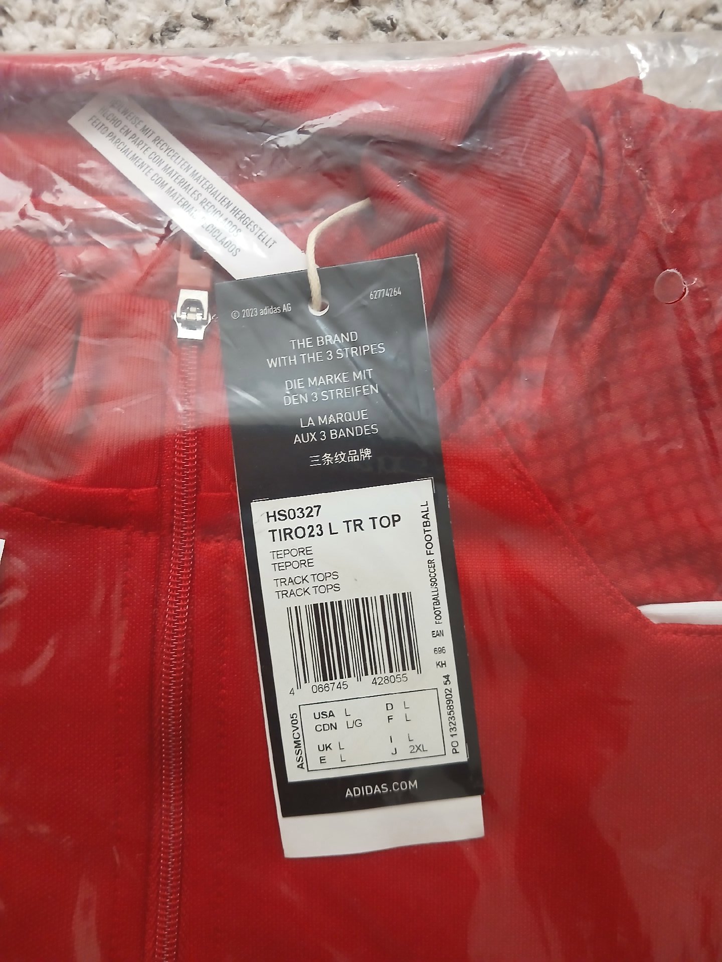 Adidas aeroready mens quarterzip size large, Adidas, L, New condition — preloved on SilentSale®