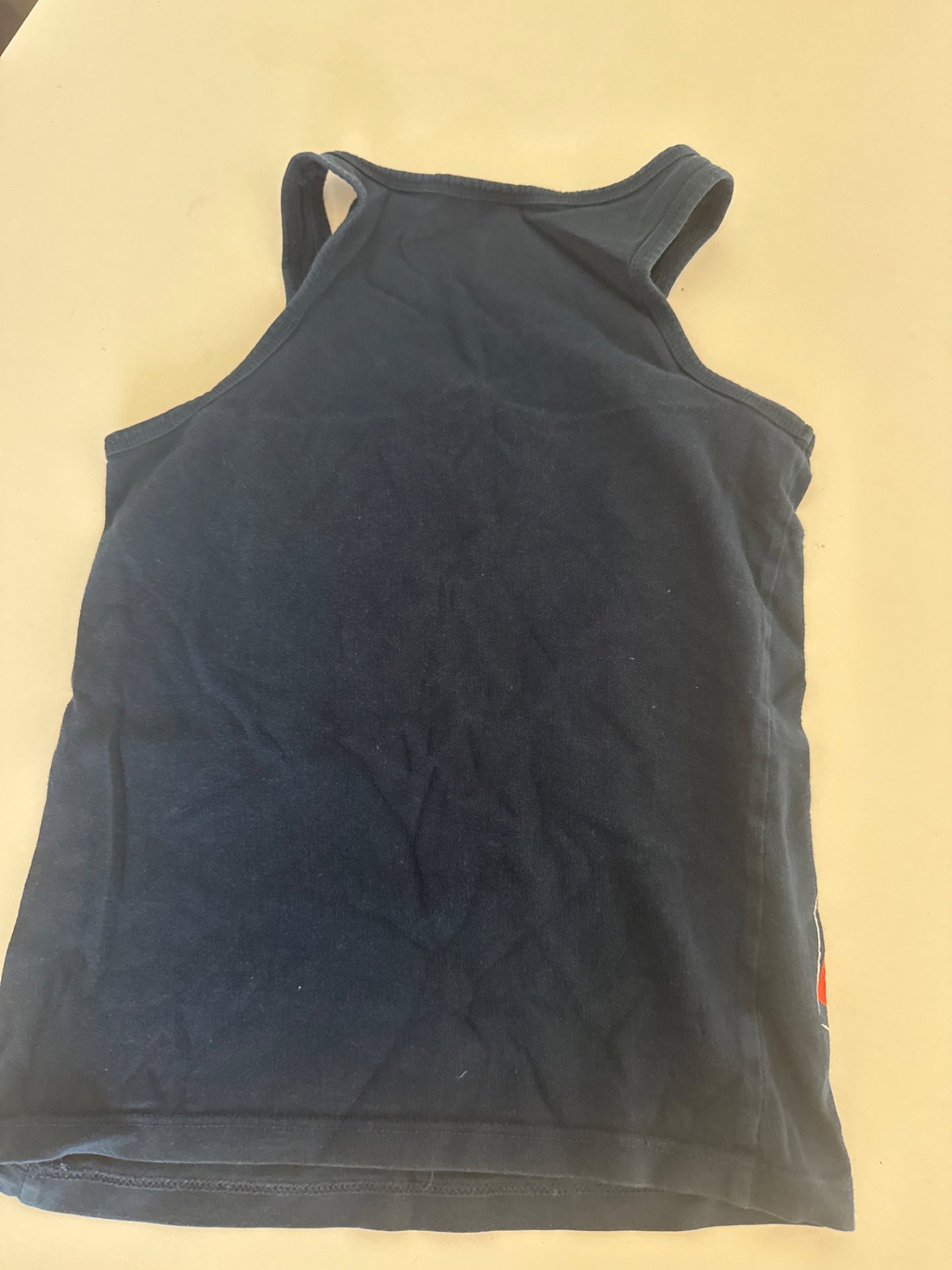 Navy Sleeveless Top with Owl Print – Size 104, LC Waikiki, 104, Good condition — preloved on SilentSale®