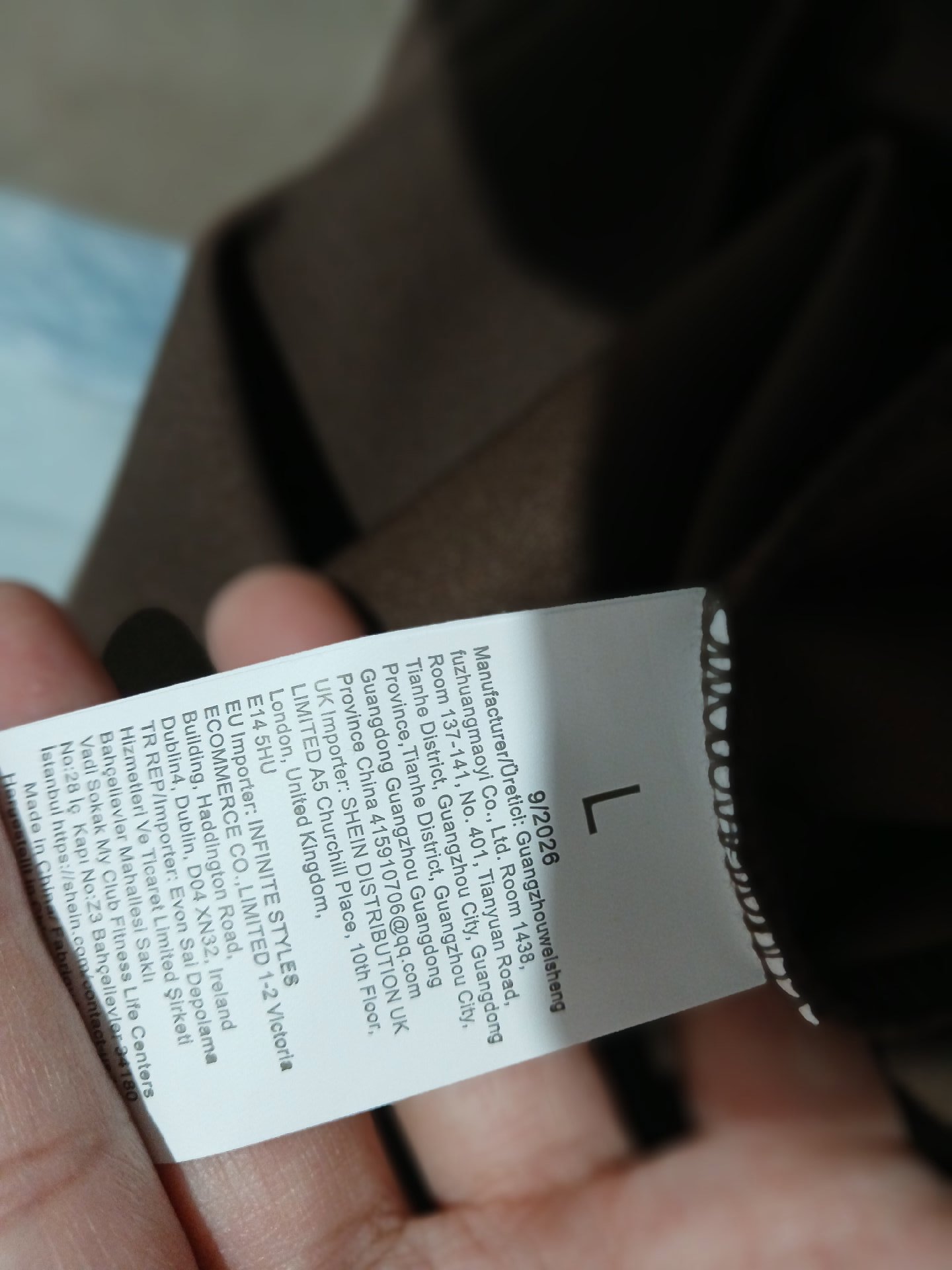Wide leg tracksuit with jumper, Shein, L, New condition — preloved on SilentSale®