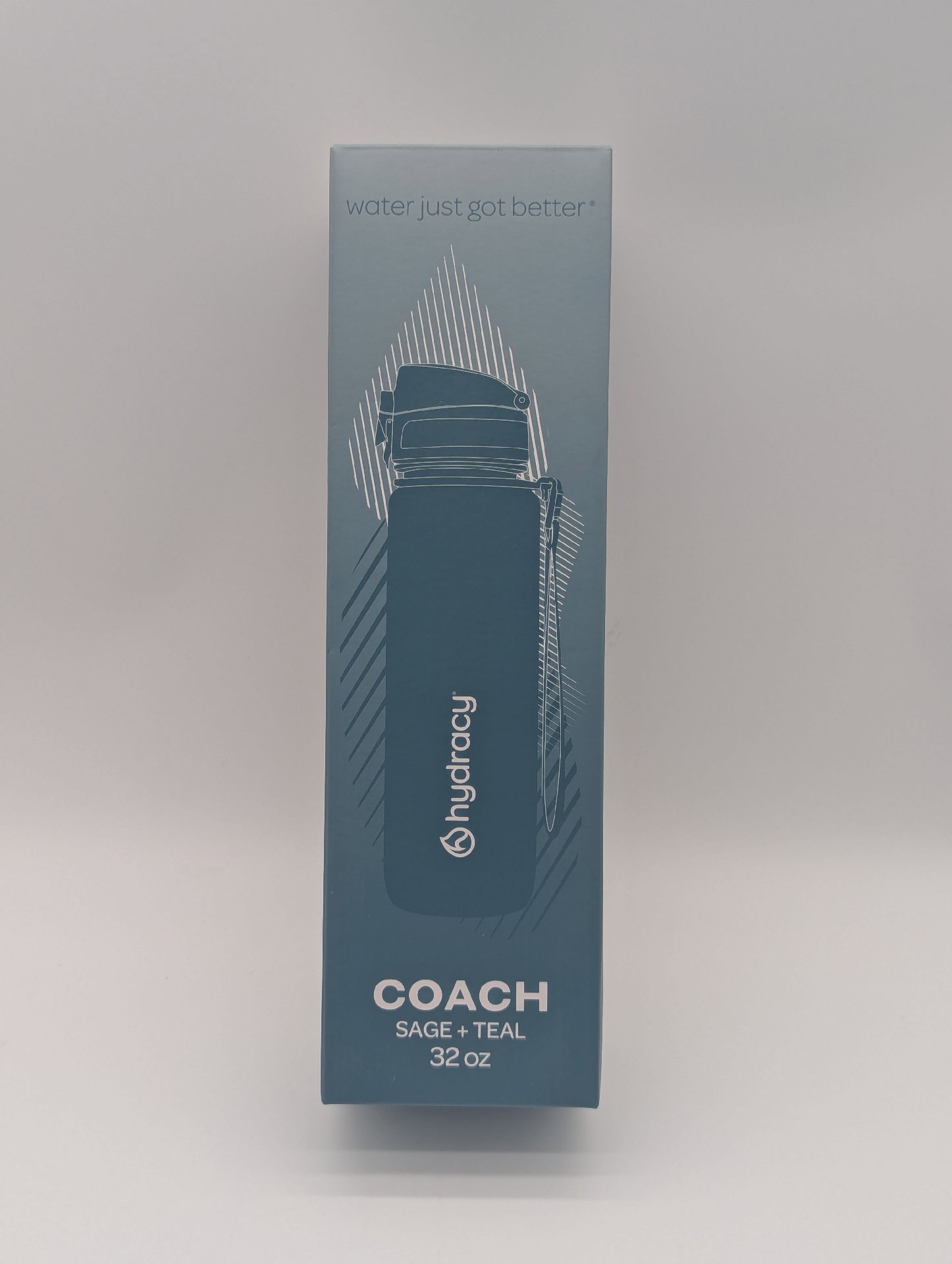 Hydracy Coach Sports Water Bottle with Chug Lid, Hydracy, 1000ml, New condition — preloved on SilentSale®