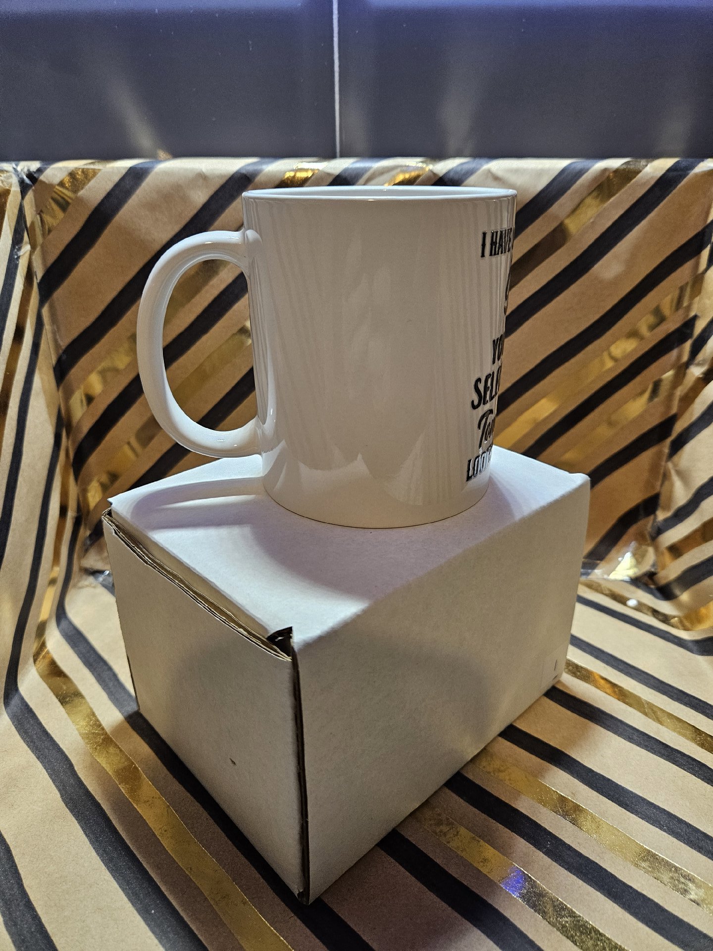 Ceramic Mug with Humorous Quote, Unbranded, One Size, New condition — preloved on SilentSale®