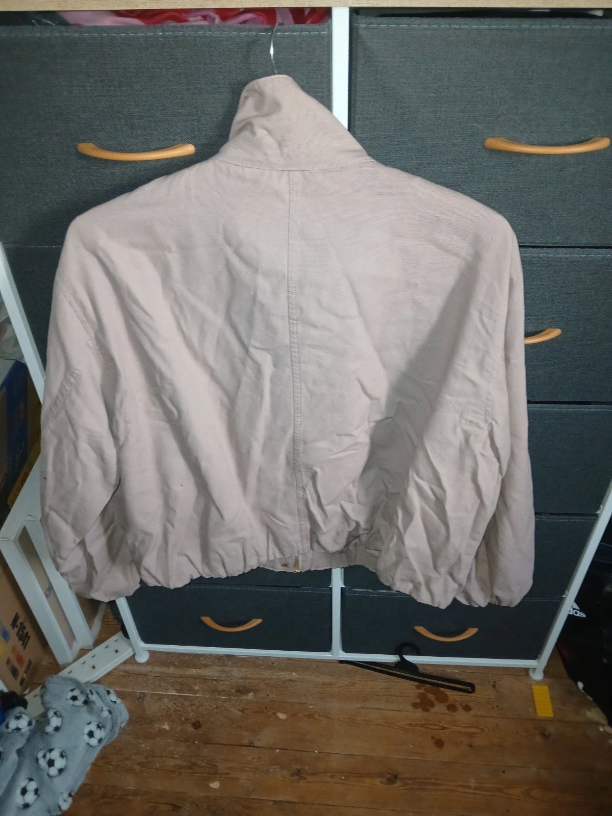 Funnel neck jacket, Papaya, L, Excellent condition — preloved on SilentSale®