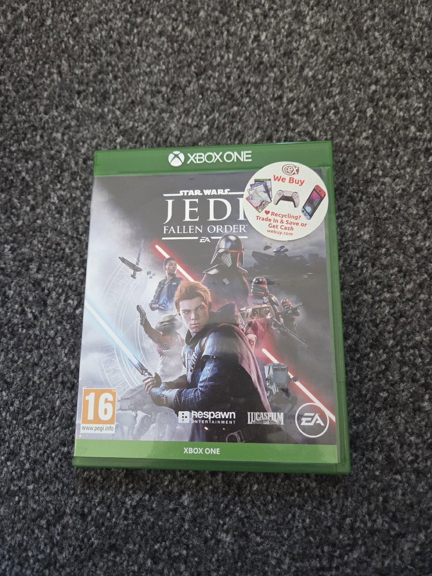 Star Wars Jedi Fallen Order Xbox One Game, Star Wars, One Size, Excellent condition — preloved on SilentSale®