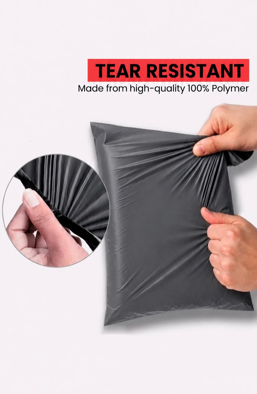 Pack of 100 Black Self Seal Poly Mailer Bags 4.5x7 Inches, Unbranded, One Size, New condition — preloved on SilentSale®