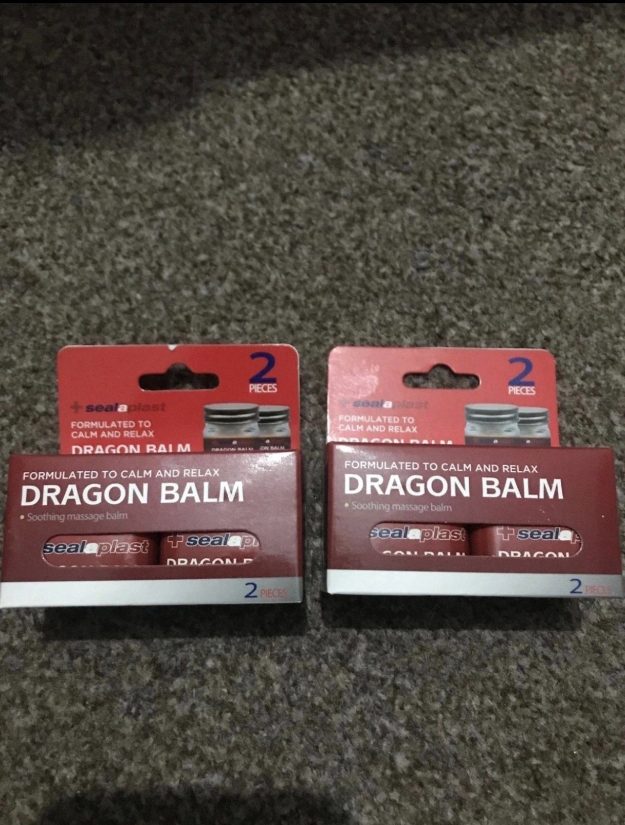 Sealplast Dragon Balm Soothing Massage Balm 2 x 18g, Sealplast, One Size, New condition — preloved on SilentSale®