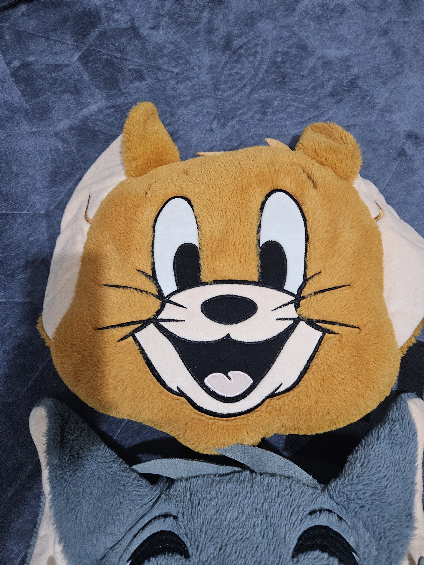 Tom and Jerry Plush Cushion Set, no label, normal, Excellent condition — preloved on SilentSale®