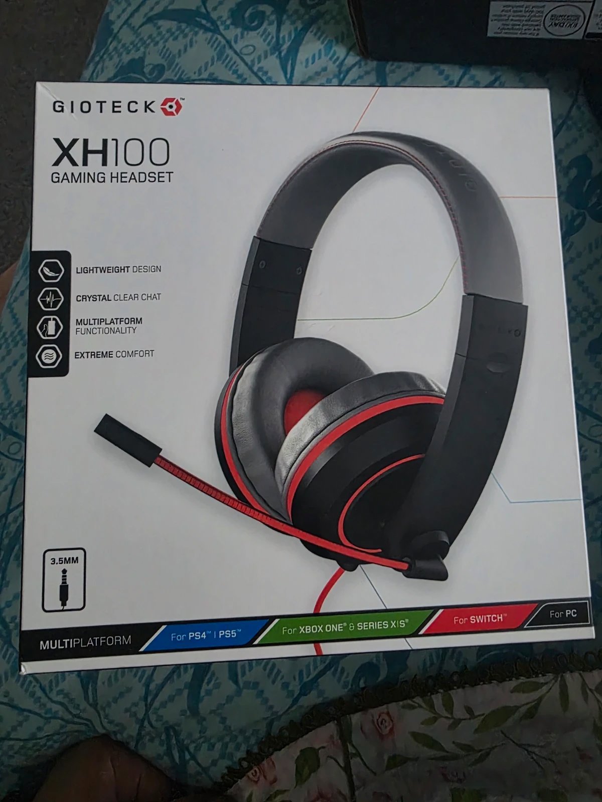 Gioteck HX100 gaming headset, Gio, One Size, New condition — preloved on SilentSale®