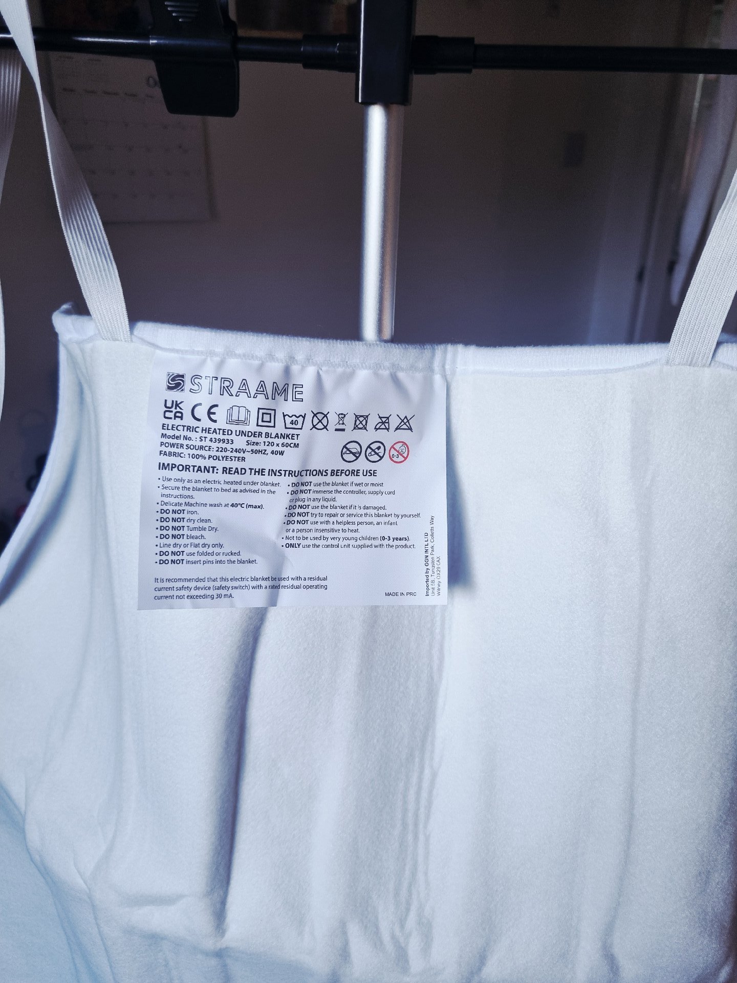 Electric heating under blanket , Body warmer, One Size, New condition — preloved on SilentSale®