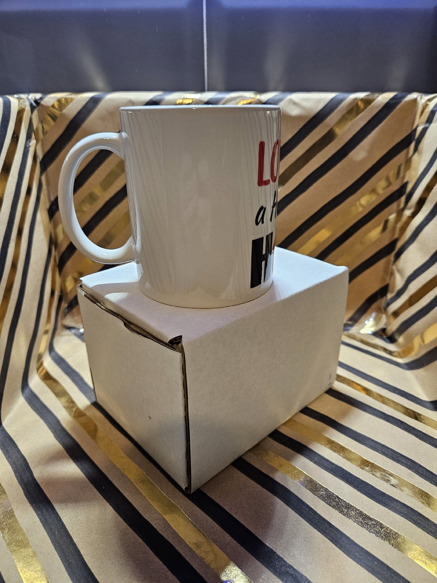 Ceramic Mug with Love Makes a House a Home Print, Unbranded, One Size, New condition — preloved on SilentSale®