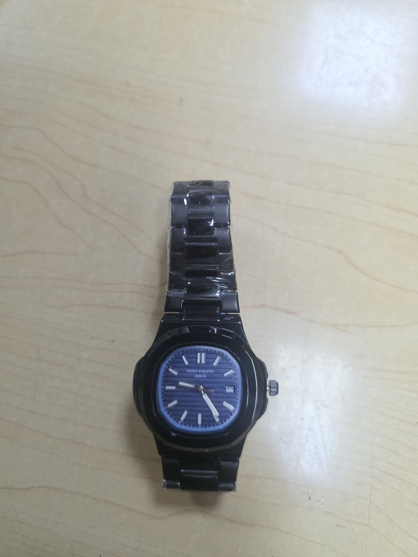 Patek Philippe Black Metal Bracelet Watch, Patek Philippe, One Size, Good condition — preloved on SilentSale®
