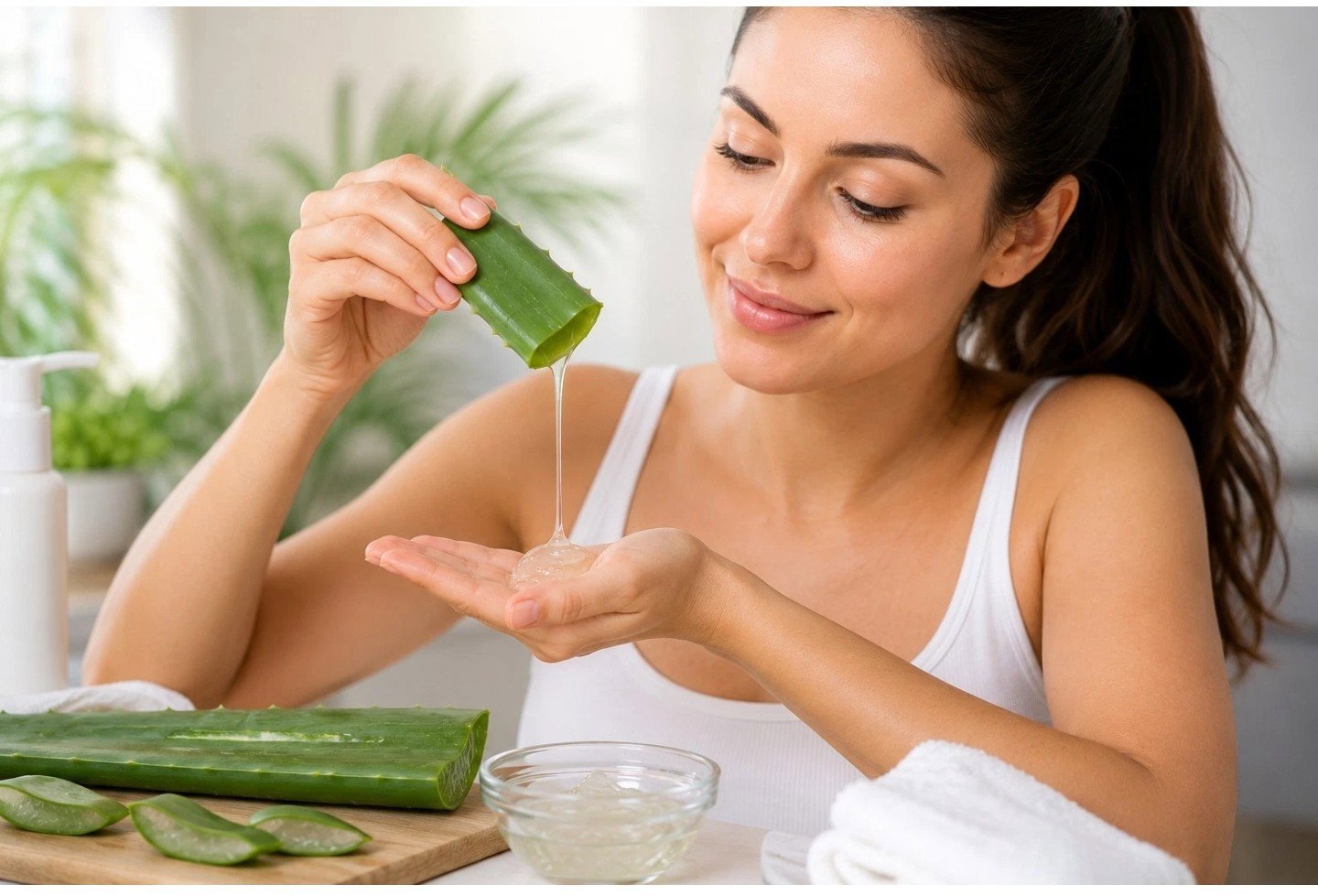 Fresh Aloe Vera Leaf (300g), Fresh, One Size, New condition — preloved on SilentSale®