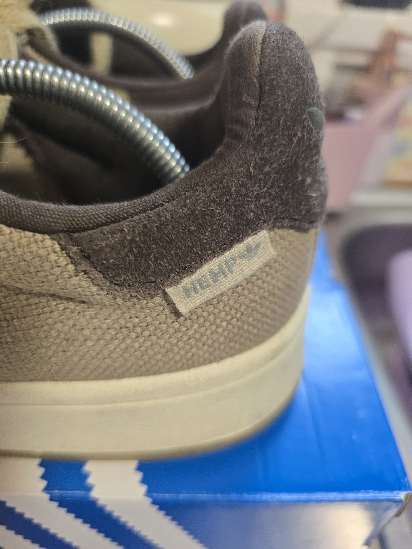 RARE Adidas Brown Hemp Campus Trainers – UK 8, Adidas, 8, Good condition — preloved on SilentSale®