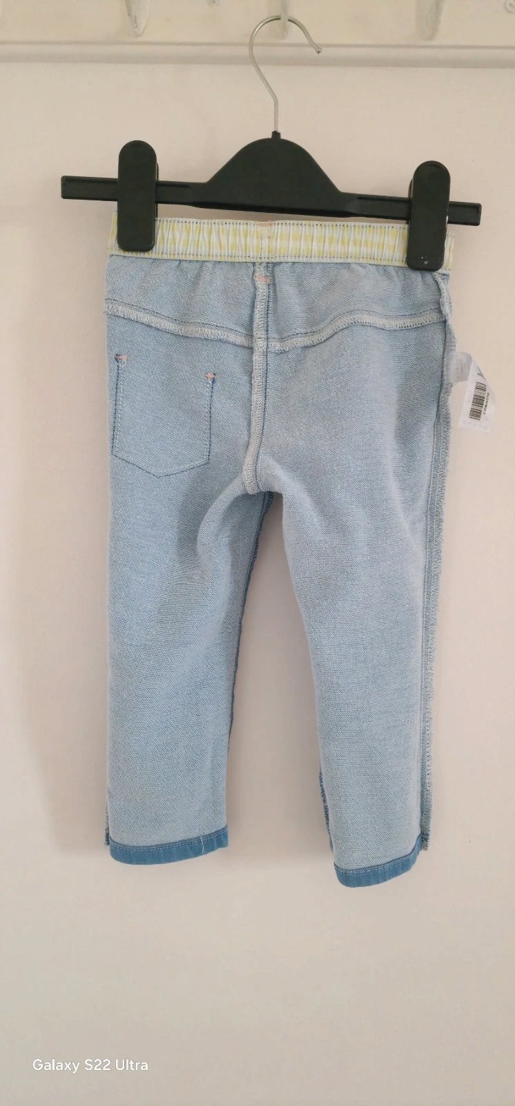 Girls jeans, Nutmeg, 9-12 months / 74 cm, Excellent condition — preloved on SilentSale®