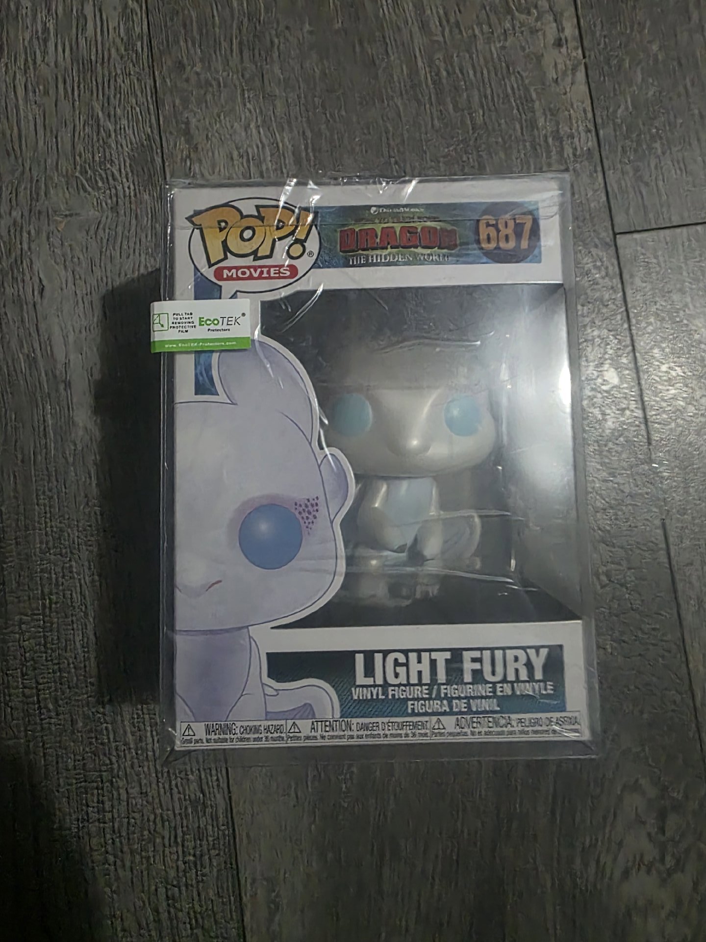 Funko Pop Movies Light Fury Vinyl Figure 687, Funko, Medium, New condition — preloved on SilentSale®