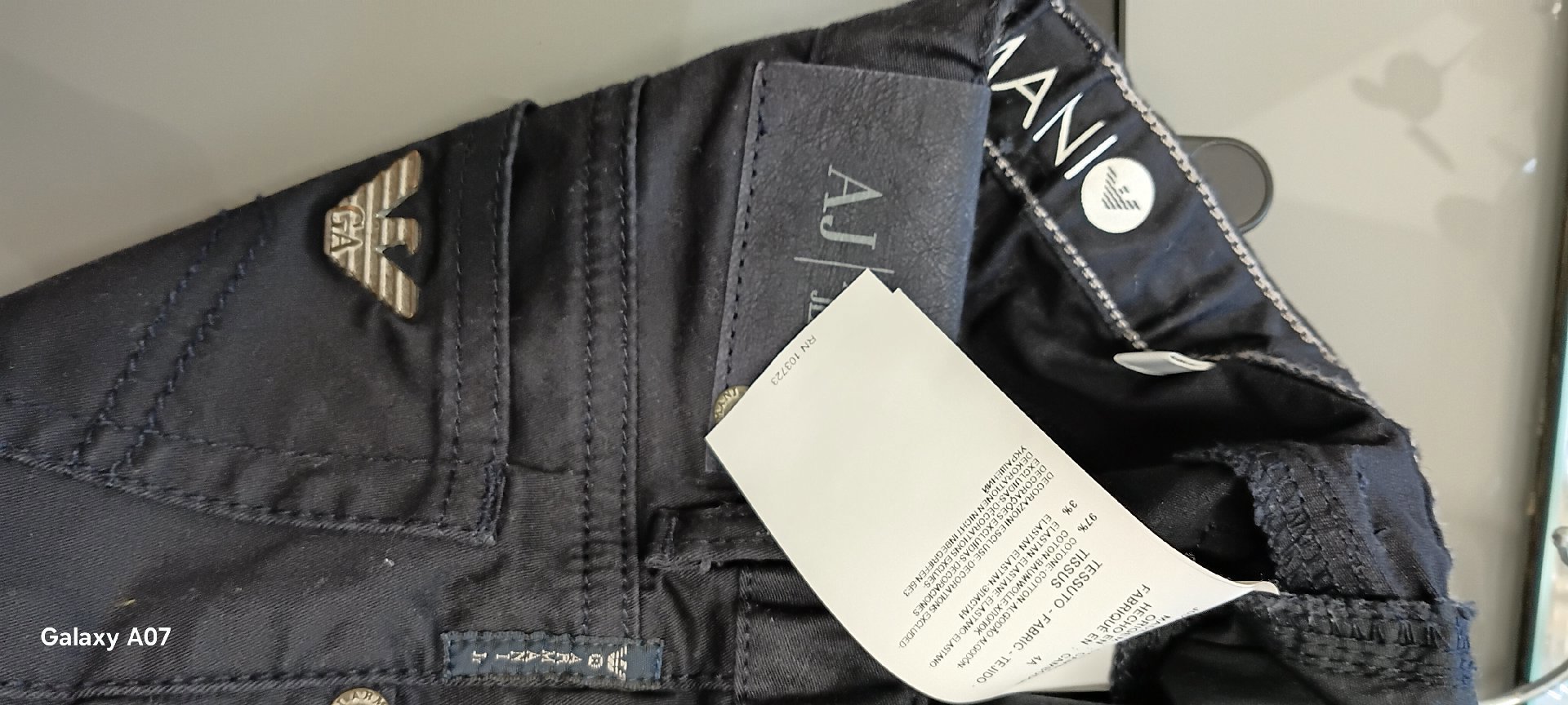 Armani Junior Black Jeans Trousers – Size 4A, Other, 4 years, Like New condition — preloved on SilentSale®