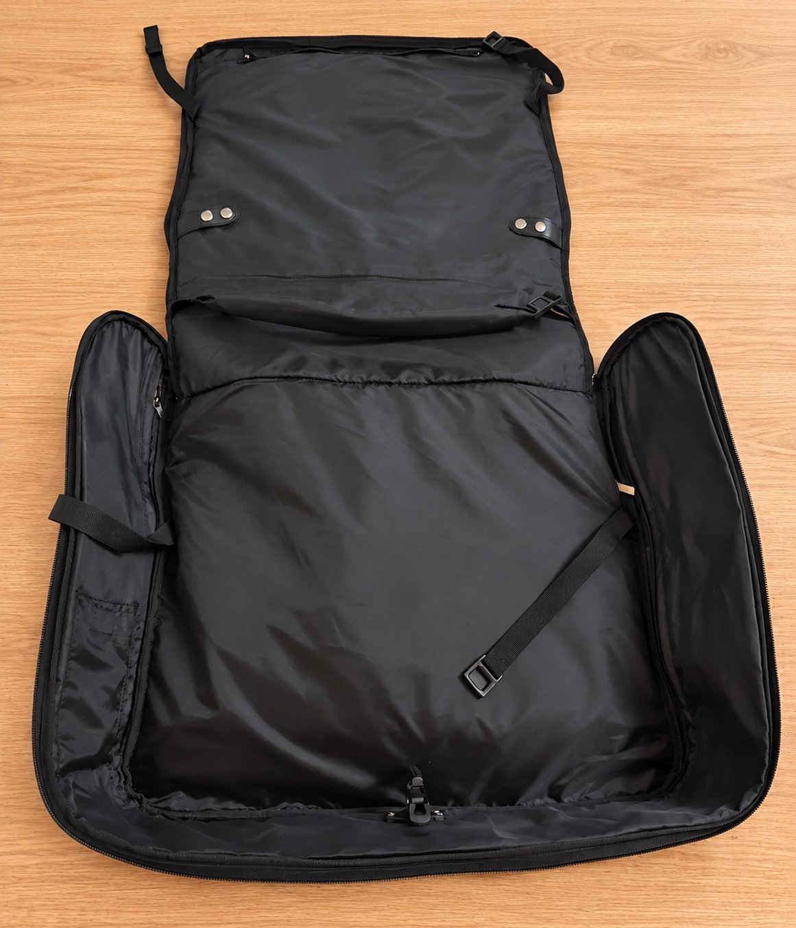 NEXT Black Folding Suit Carrier Garment Bag | Travel Cover with Shoulder Strap & Carry Handle, Next, Large, Excellent condition — preloved on SilentSale®