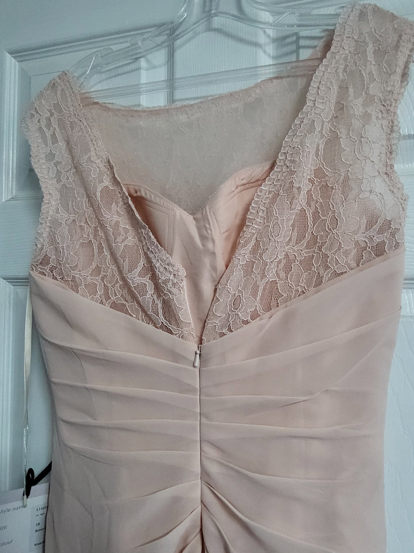 Tiffanys Lizzie Blush Lace Evening Dress – Size 16, Tiffanys, 16, New condition — preloved on SilentSale®