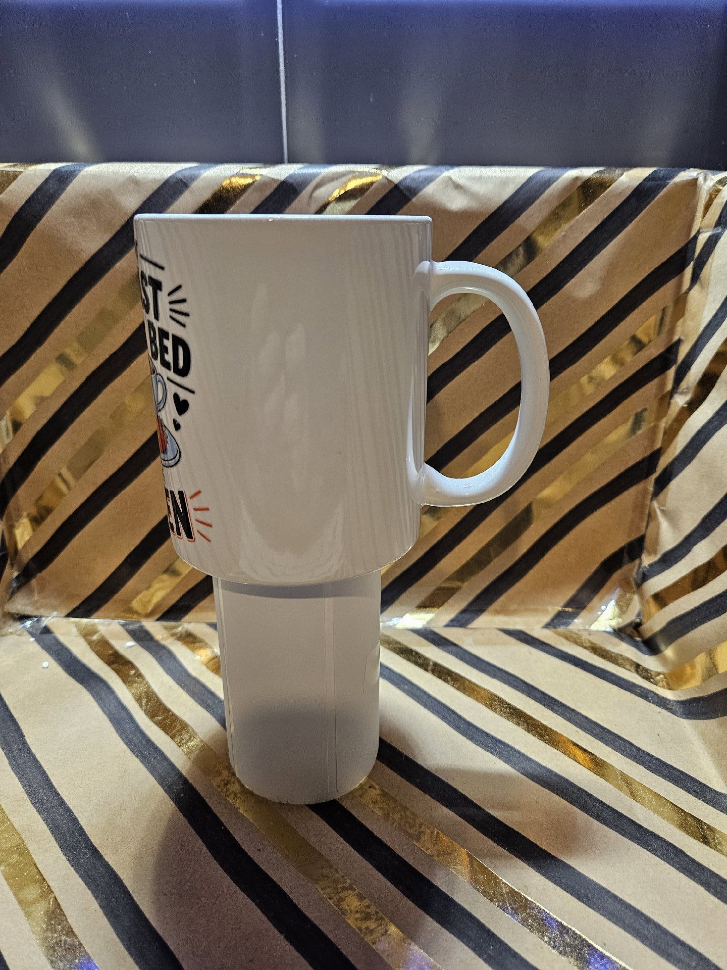 Novelty Breakfast In Bed Kitchen Mug, Unbranded, One Size, New condition — preloved on SilentSale®