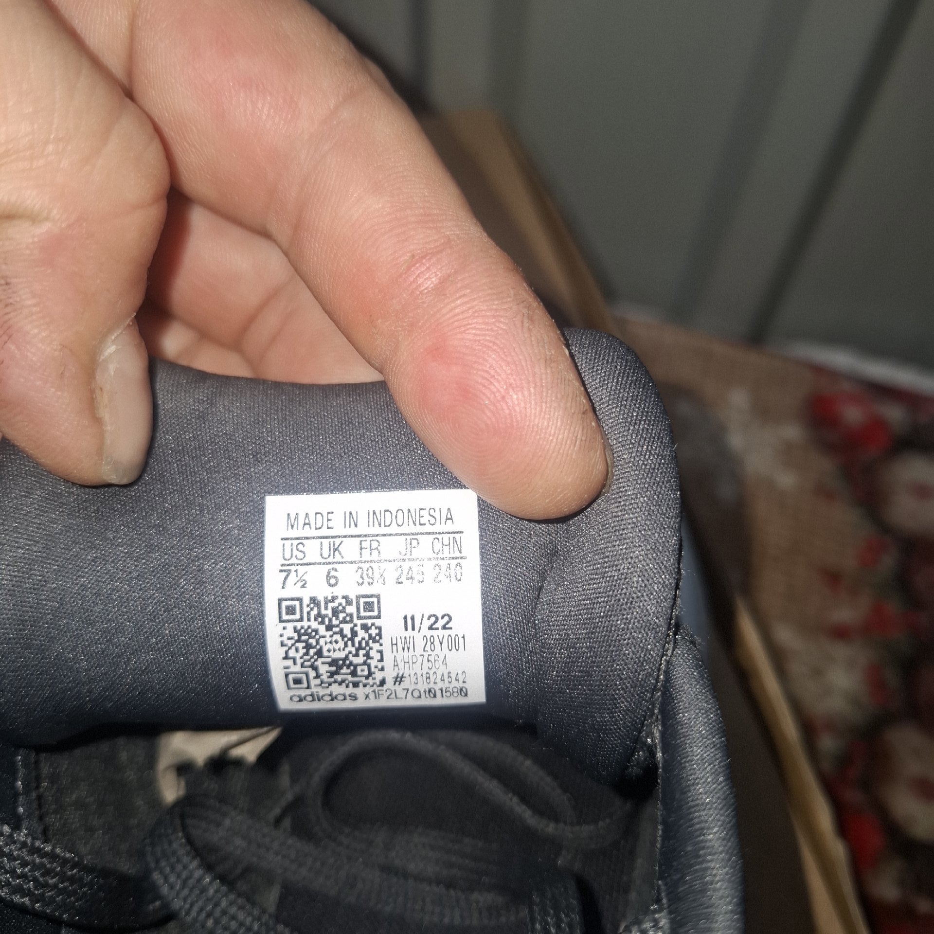 Adidas Grey Cloudfoam Trainers – UK 6, Adidas, 6, Excellent condition — preloved on SilentSale®