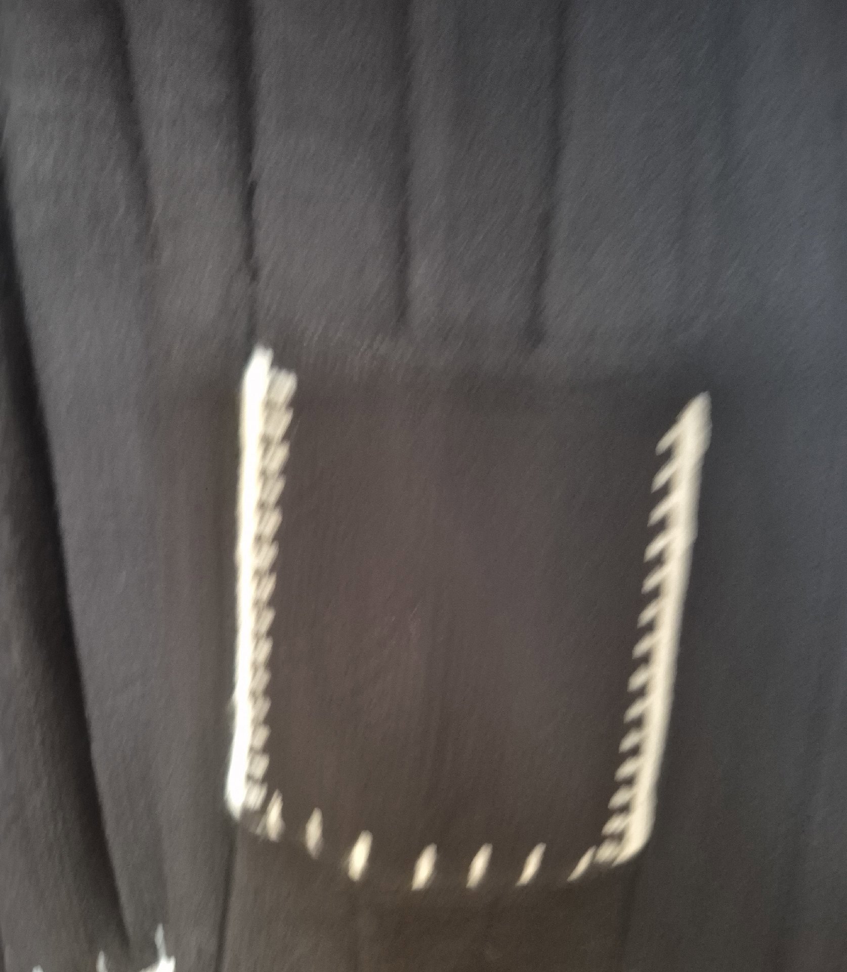 Quatrefox Black Knit Cardigan with Contrast Stitching – Size M, Quatrefox, M, New condition — preloved on SilentSale®