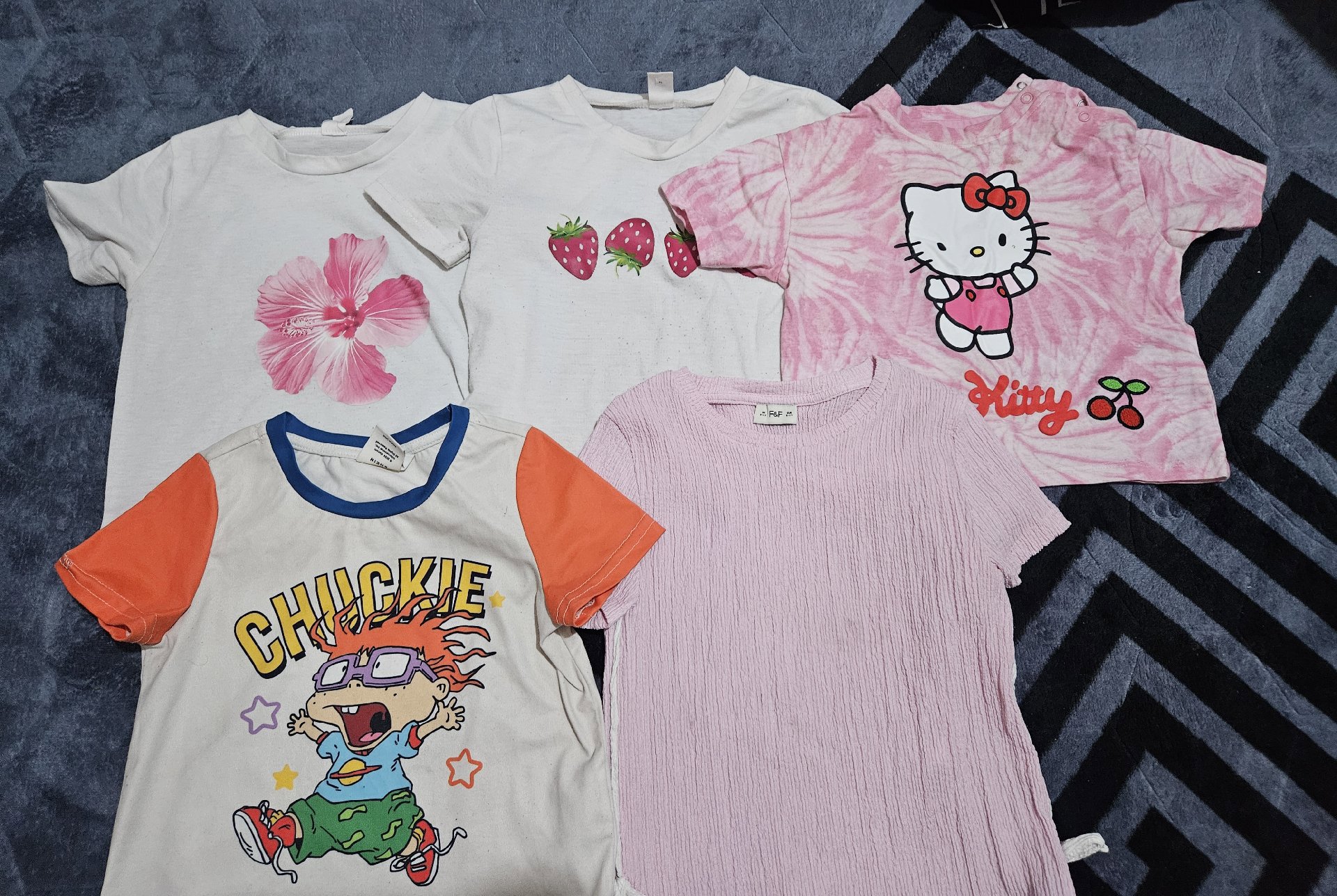 Kids Mixed Girls T-Shirts Bundle Size 7-8 Years, Shein, 7-8 years, Excellent condition — preloved on SilentSale®