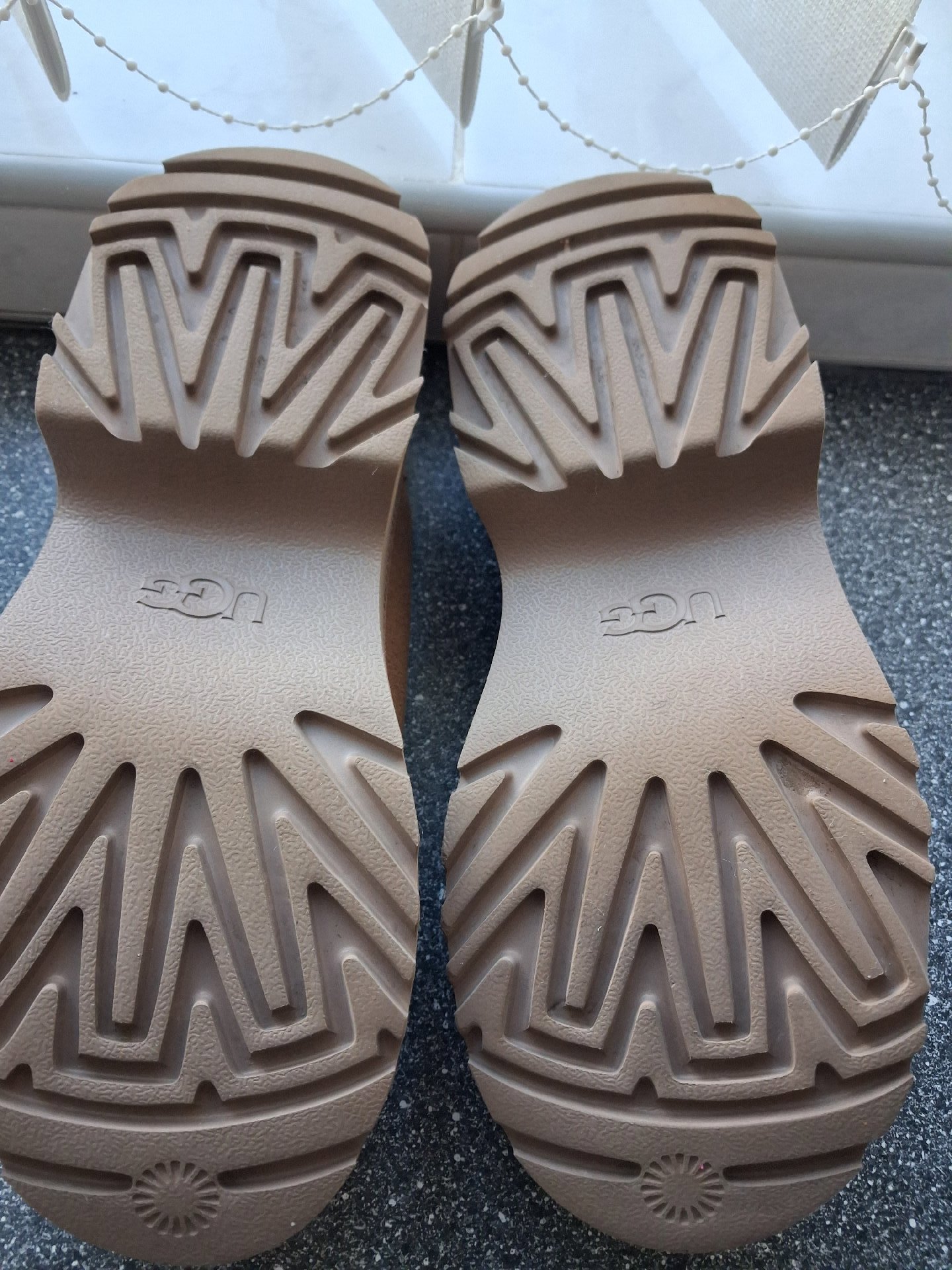 UGG Brown Suede Sheepskin Lined Slippers, UGG, 5, Like New condition — preloved on SilentSale®