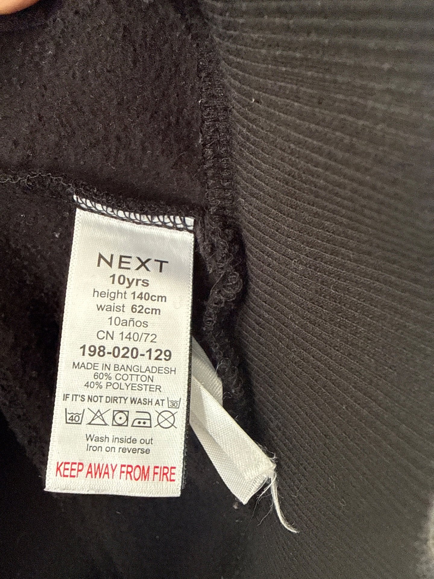 Next Black hoodie girls – 10Y, Next, 10 years, Excellent condition — preloved on SilentSale®