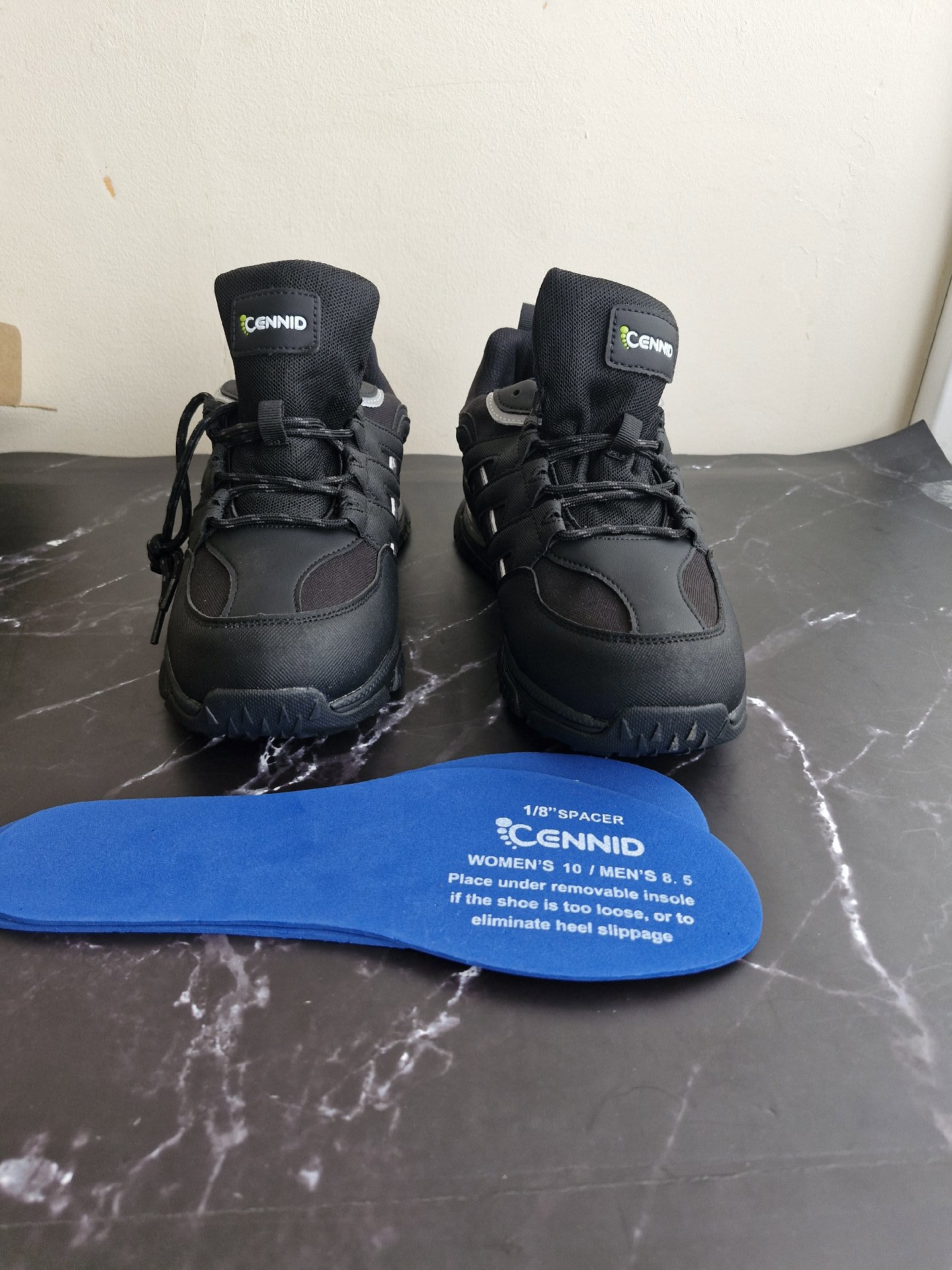 Cennid Black Women's Wide Fit Trainers UK 8, Cennid, 8, New condition — preloved on SilentSale®