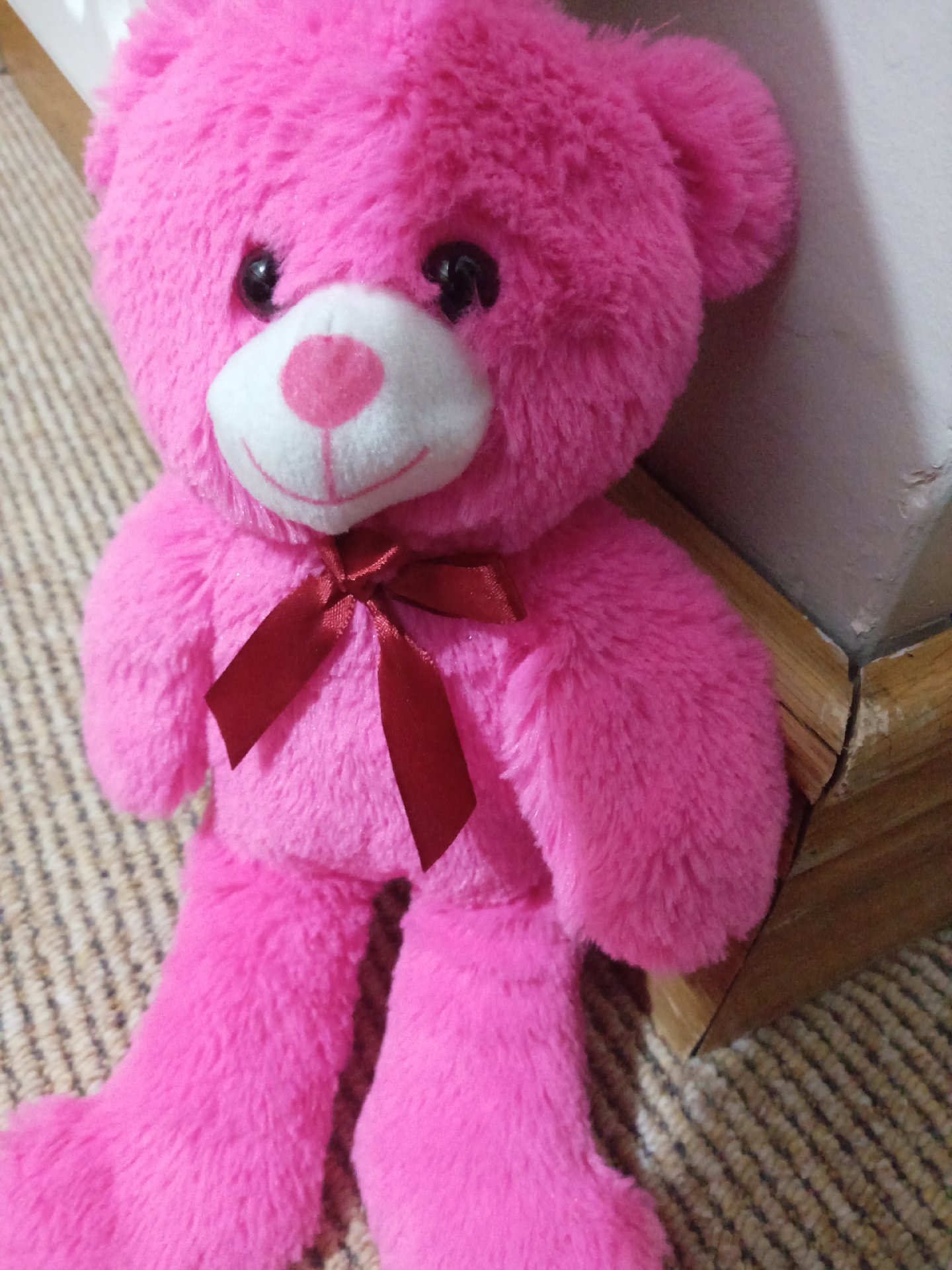 Paws Pink Plush Teddy Bear Soft Toy, Paws, One Size, Like New condition — preloved on SilentSale®