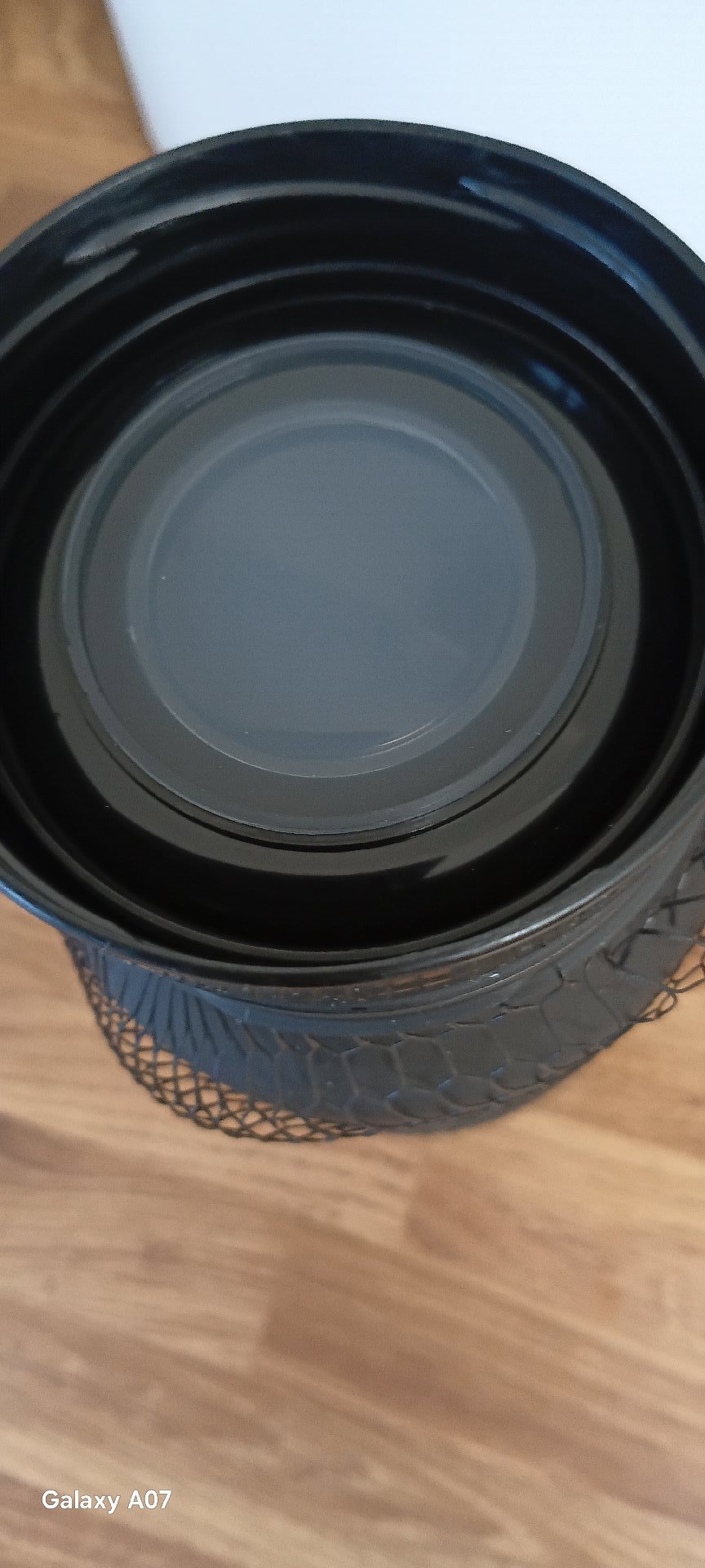 Healthy Food Black Ceramic Kitchen Storage Jar, Qlux Ideas, One Size, Excellent condition — preloved on SilentSale®