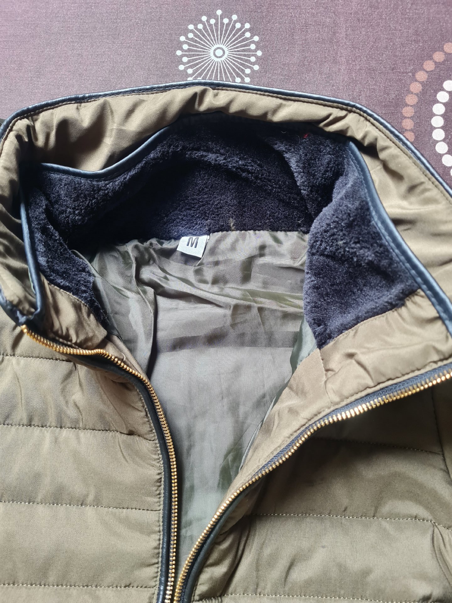 Green Quilted Jacket With Fleece Lining – Size M, Geographical Norway, M, Like New condition — preloved on SilentSale®