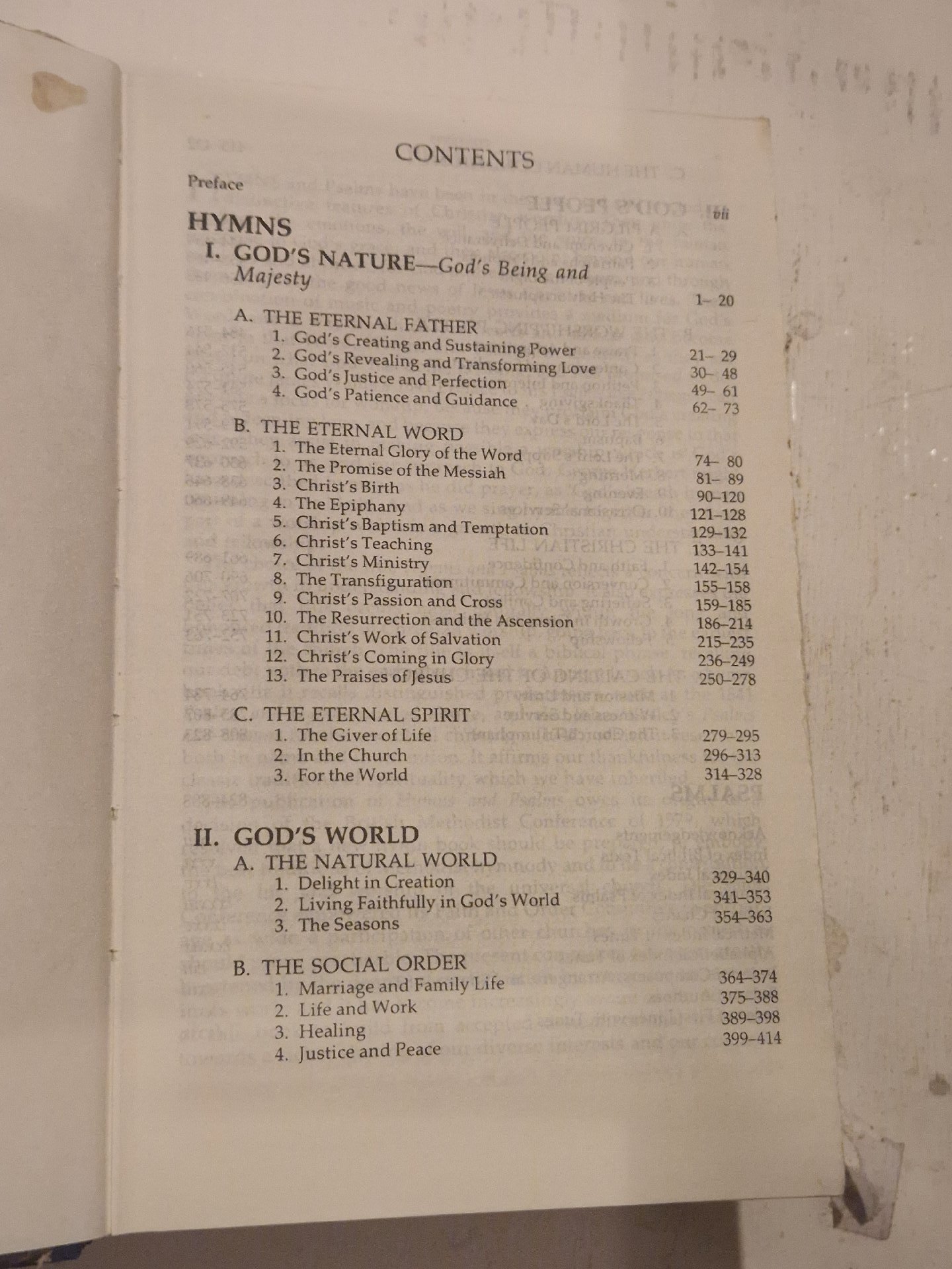 Hymn book titled 'Hymns and Psalms: A Methodist and Ecumenical Hymn Book' published by Methodist Publishing House, London, Unbranded, One Size, Excellent condition — preloved on SilentSale®