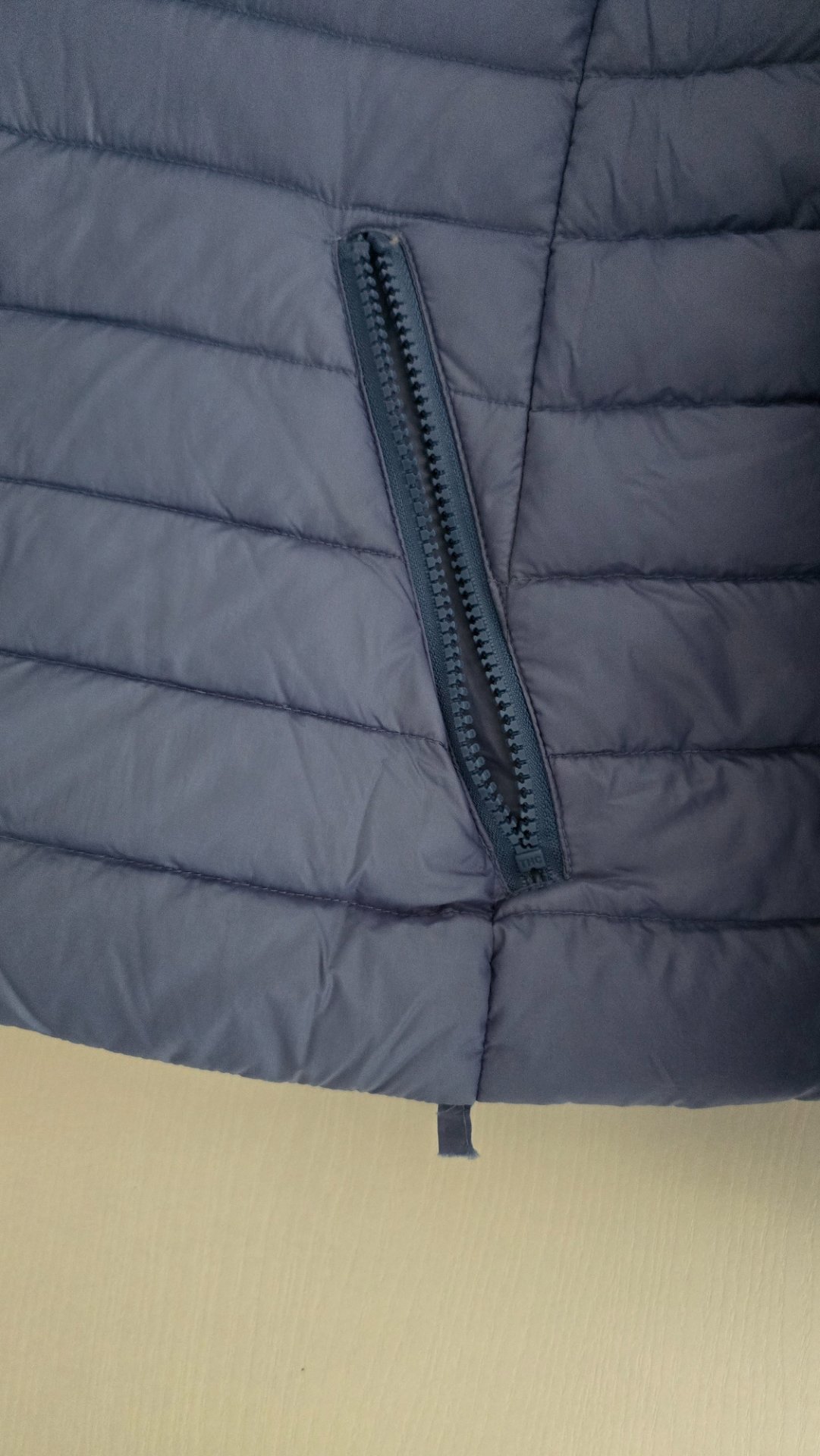 Light Blue Quilted Bomber Jacket, Unbranded, L, Good condition — preloved on SilentSale®