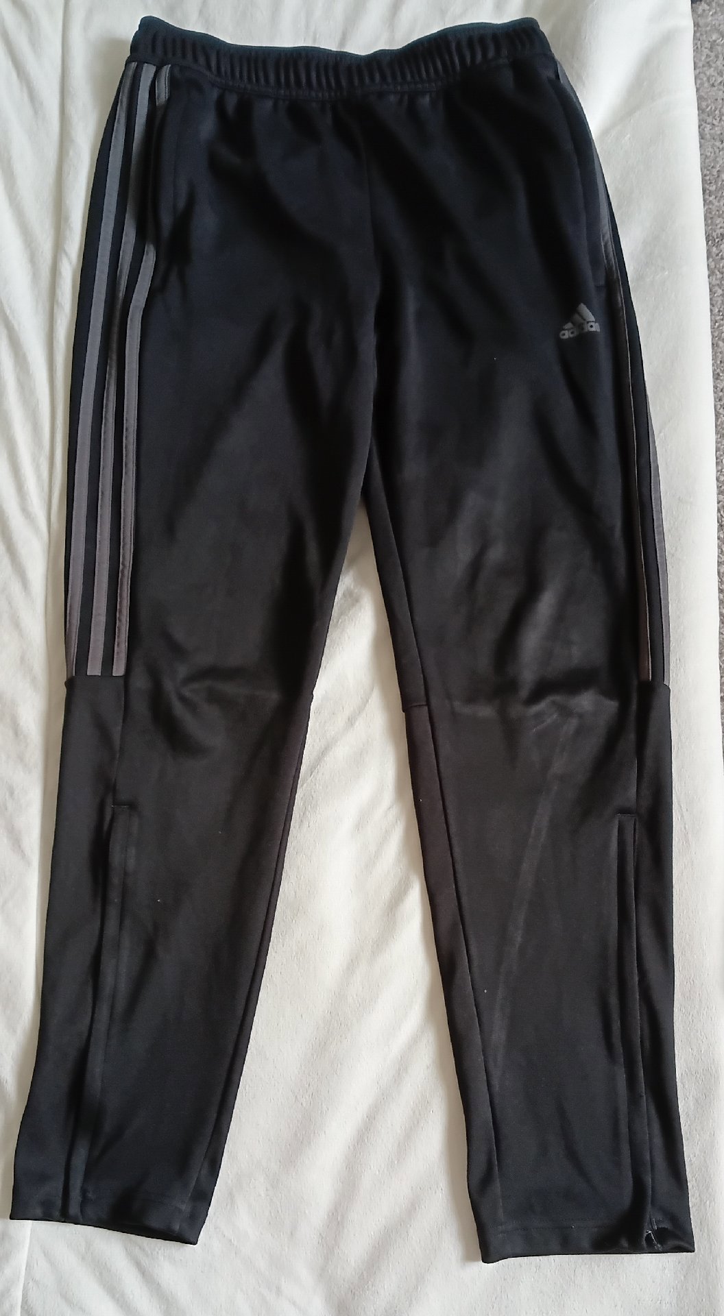 Adidas Black Tracksuit Bottoms Joggers, Adidas, 13-14 years, Excellent condition — preloved on SilentSale®