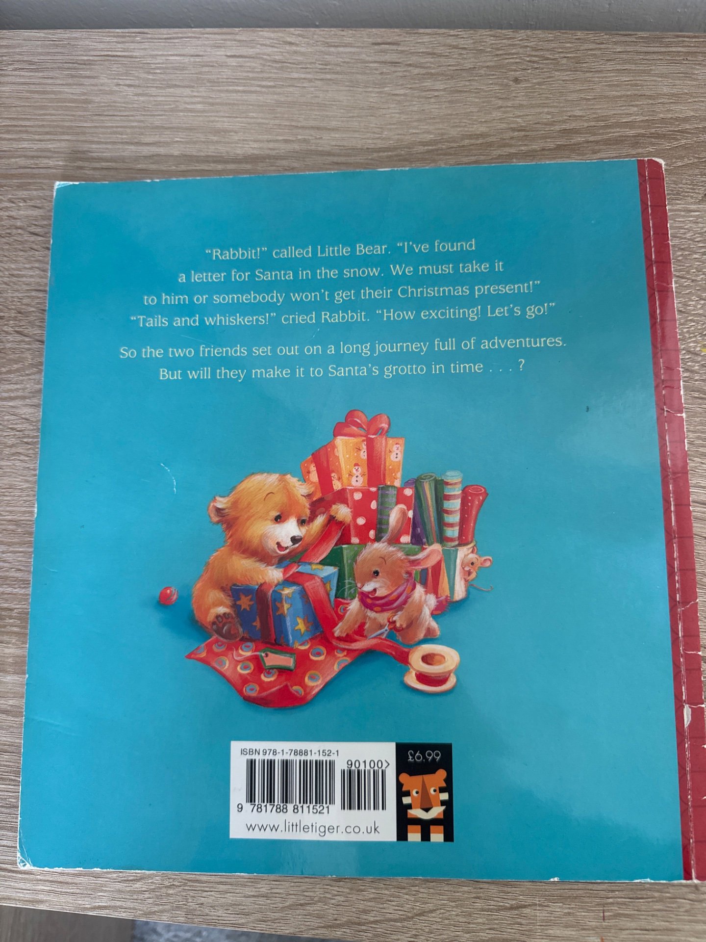 Dear Santa Children's Christmas Book by Kathryn White & Polona Lovsin, Little Tiger, One Size, Good condition — preloved on SilentSale®