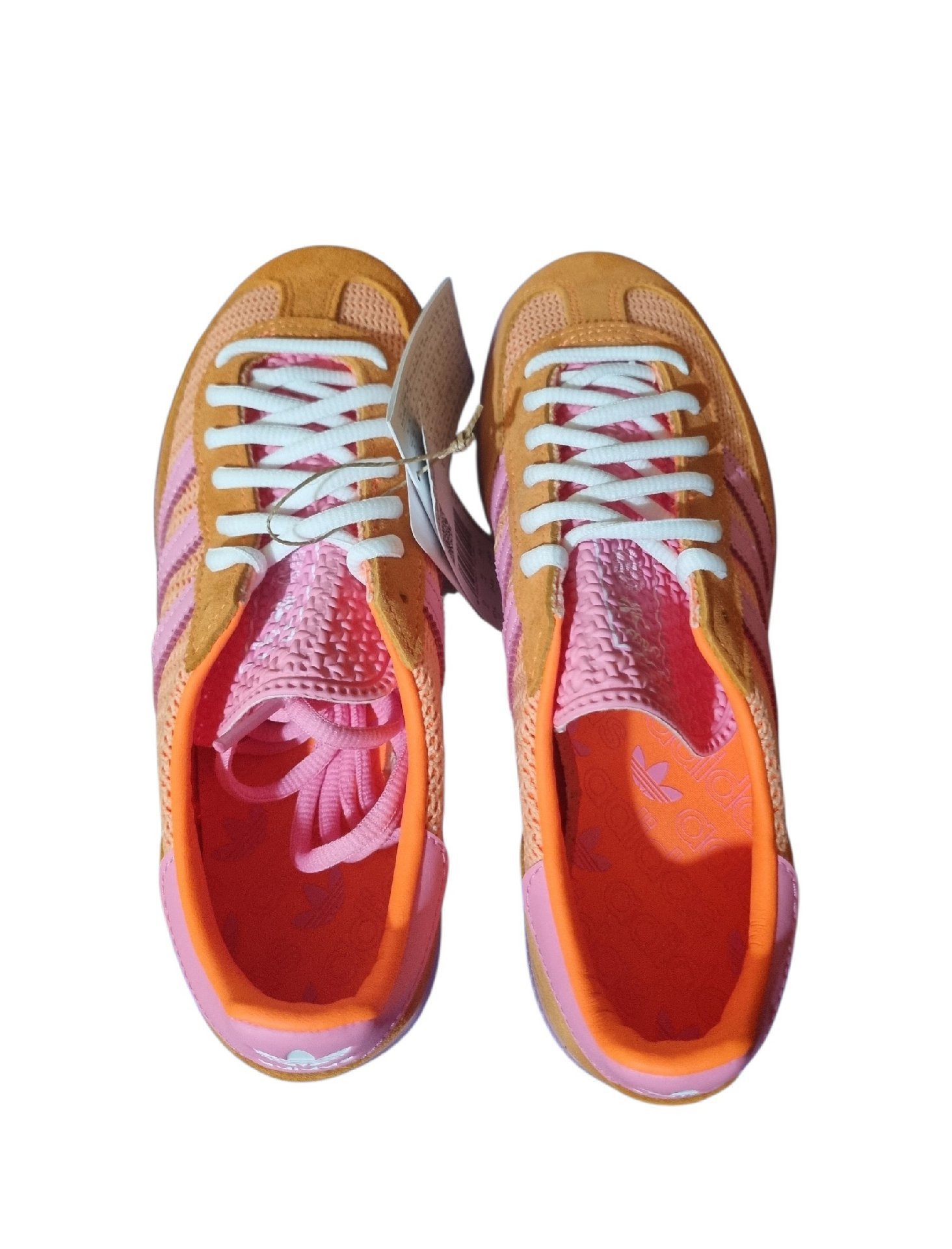 Adidas Handball Spezial Orange Pink Trainers – UK 6, Adidas, 6, New condition — preloved on SilentSale®