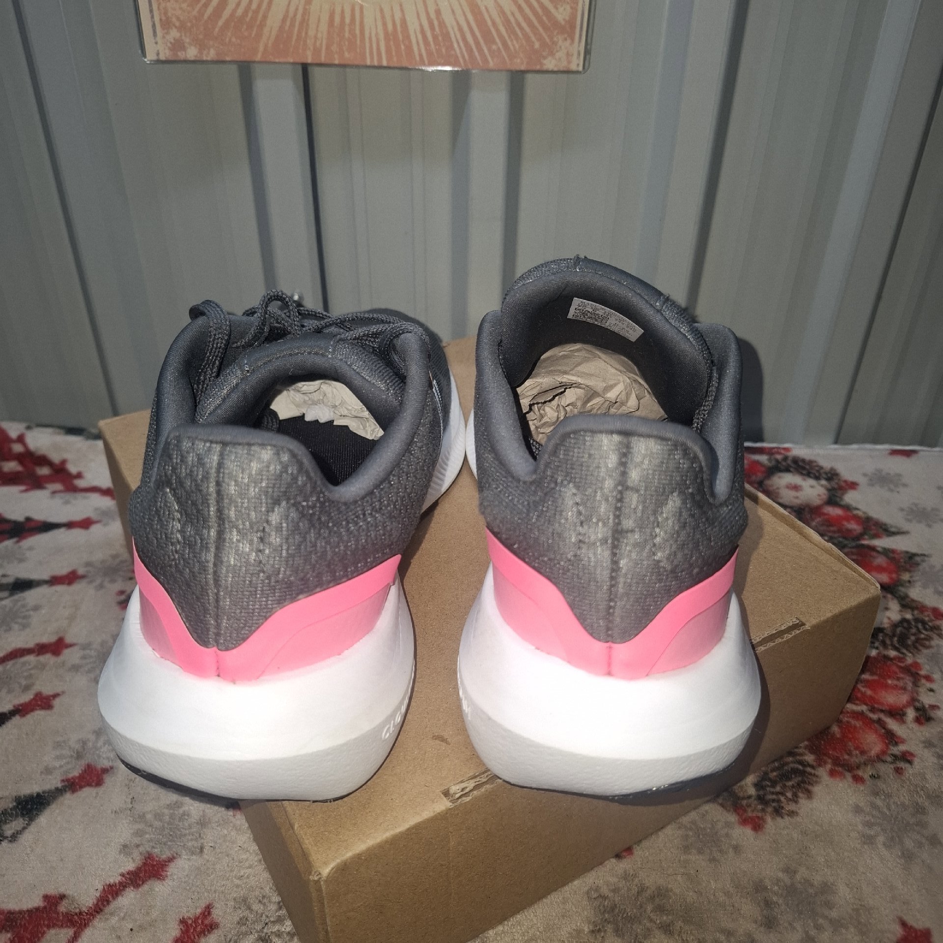 Adidas Grey Cloudfoam Trainers – UK 6, Adidas, 6, Excellent condition — preloved on SilentSale®
