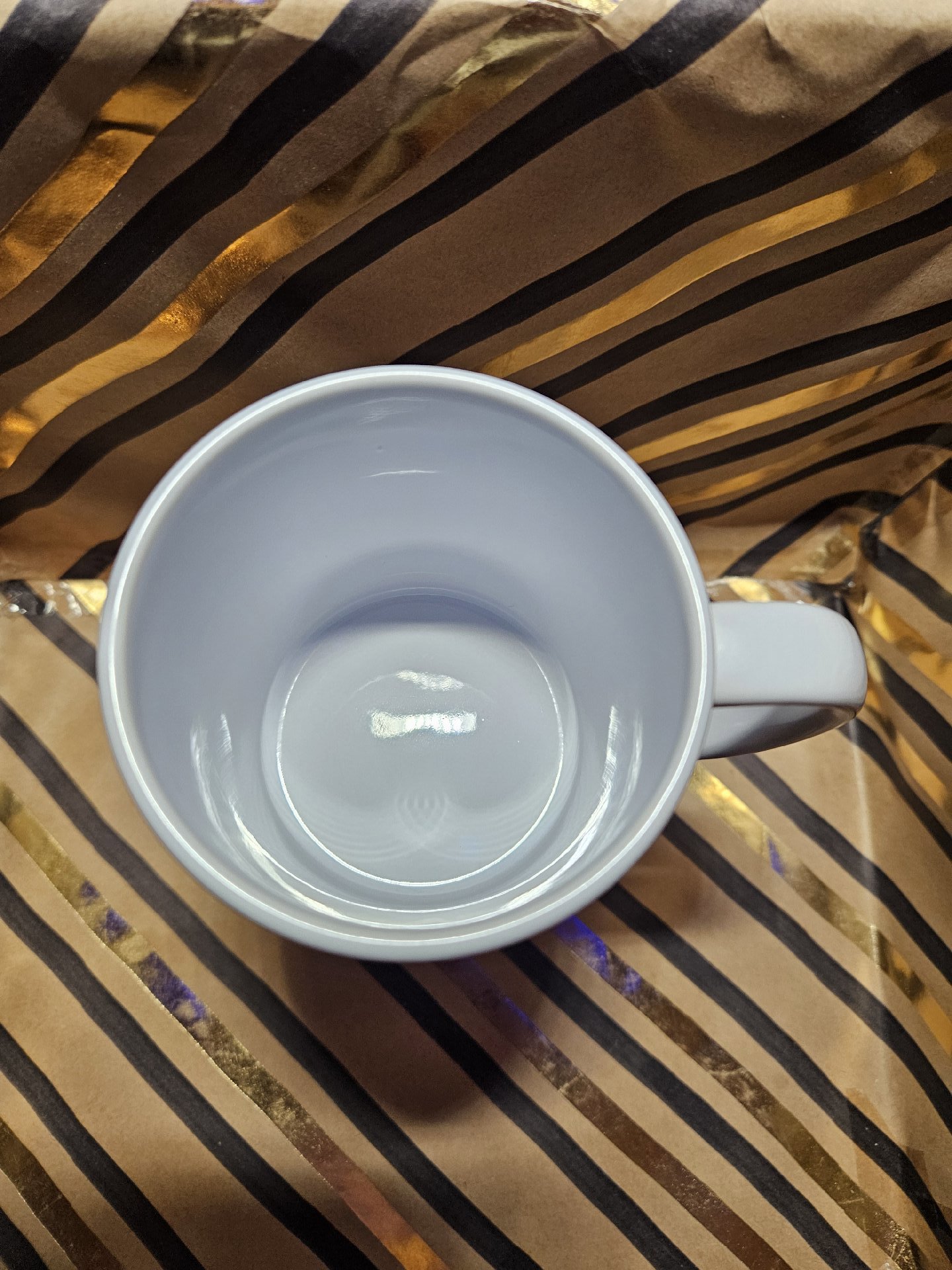 Ceramic Travel Mug Donkey Print with Handle, Unbranded, One Size, New condition — preloved on SilentSale®