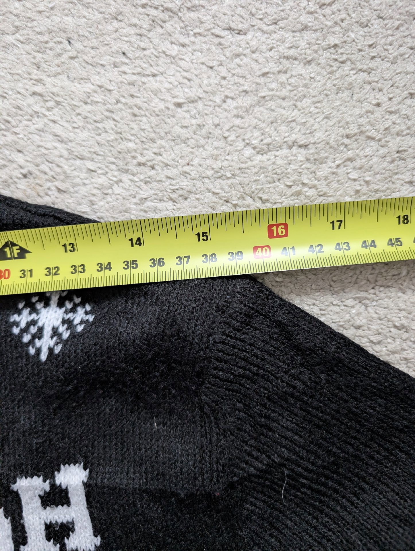 Montego Black Christmas Jumper with Santa Design, Montego, 60 cm, Excellent condition — preloved on SilentSale®