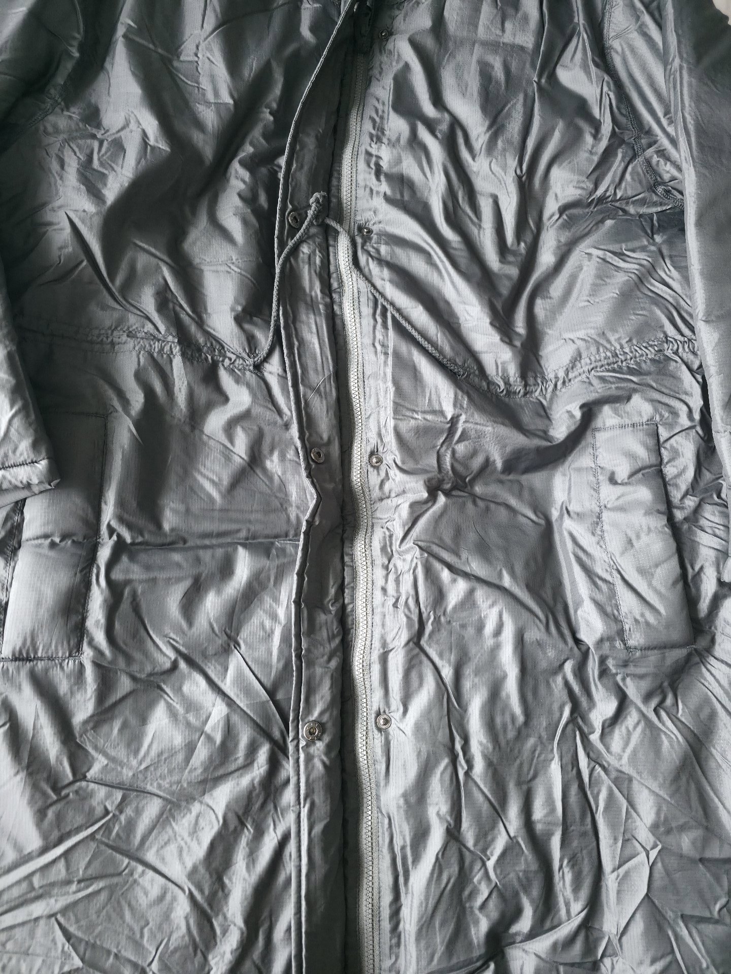 Black Long Padded Coat with Hood, ASOS Design, 20, New condition — preloved on SilentSale®