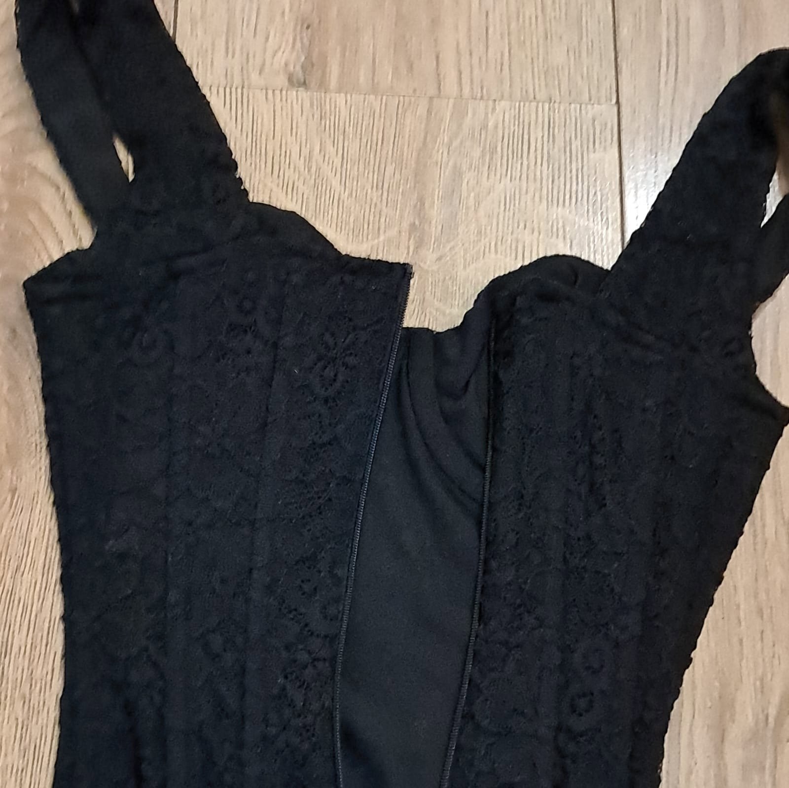 Marshelabel Black Lace Corset Top – Size 4, Marshelabel, 4, New condition — preloved on SilentSale®