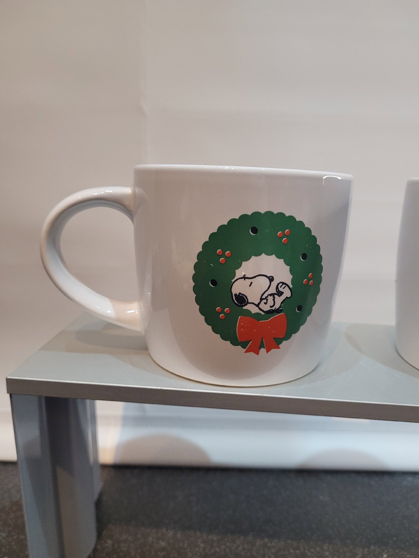 Snoopy Peanuts X 2 Christmas Themed Ceramic Mugs, Snoopy, Medium, Like New condition — preloved on SilentSale®