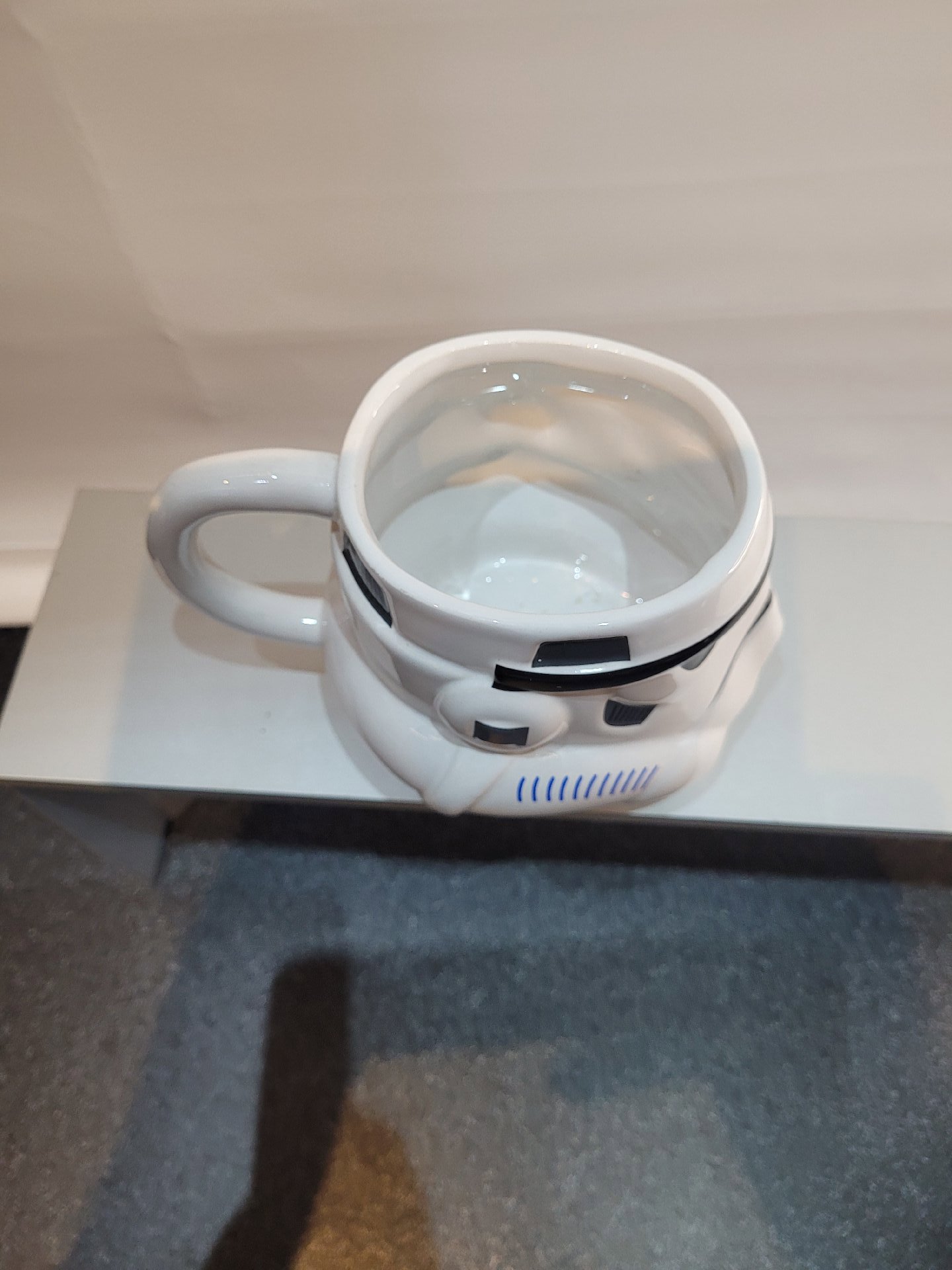Star Wars Stormtrooper Helmet Ceramic Mug, StarWars, Medium, Good condition — preloved on SilentSale®
